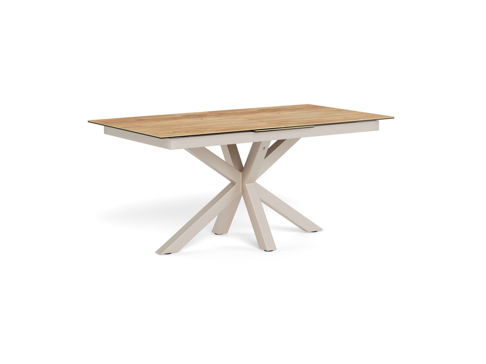 ACTONA GROUP Esstisch »Heaven,Tischplatte aus Keramik, ausziehbar - robust & pflegeleicht« Kratzfest, wasserabweisend, Sitzplatz für 4-8 Personen, B: 168/210 cm