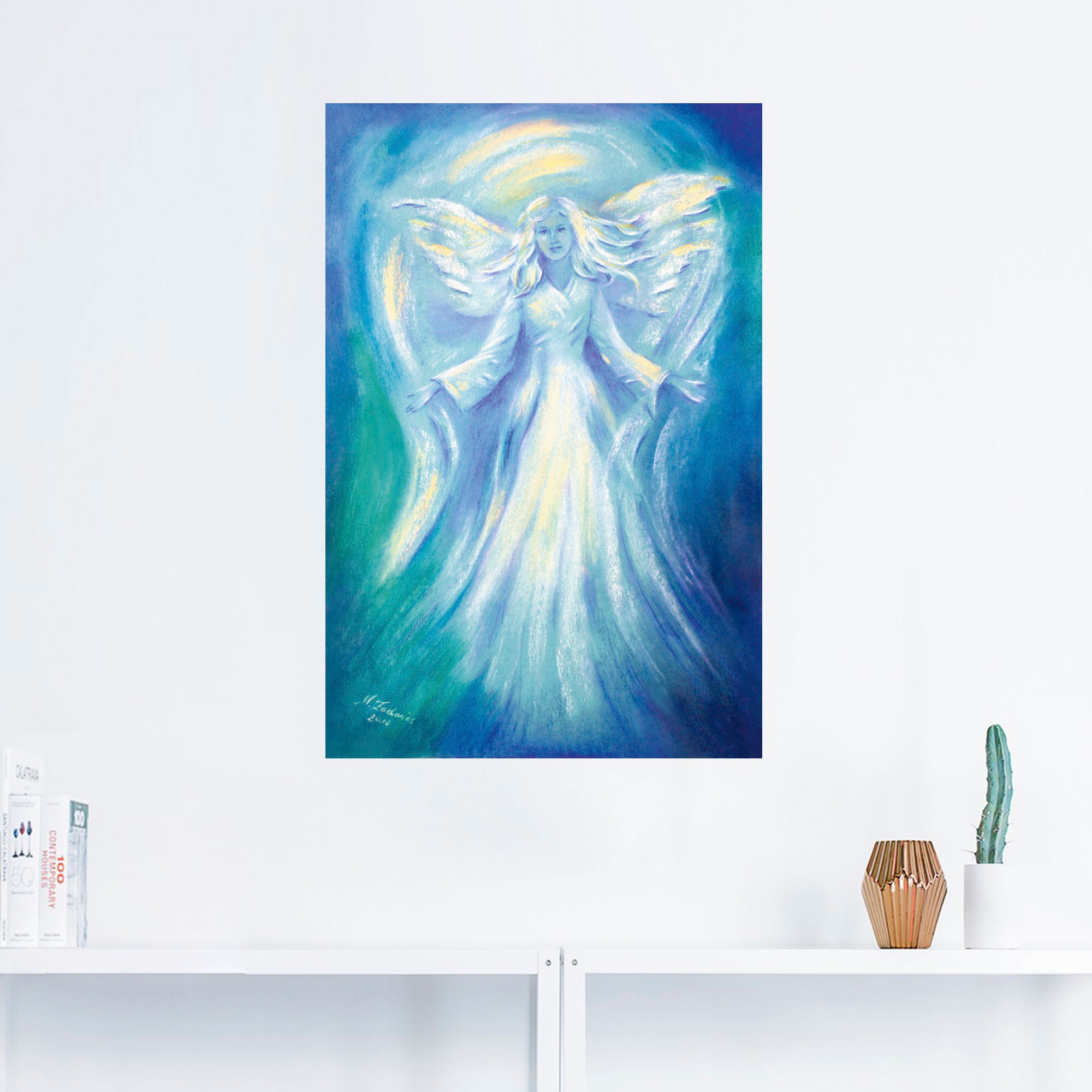 Artland Wandbild »Engel der Liebe«, Religion, (1 St.), als Leinwandbild, Poster, Wandaufkleber in verschied. Größen