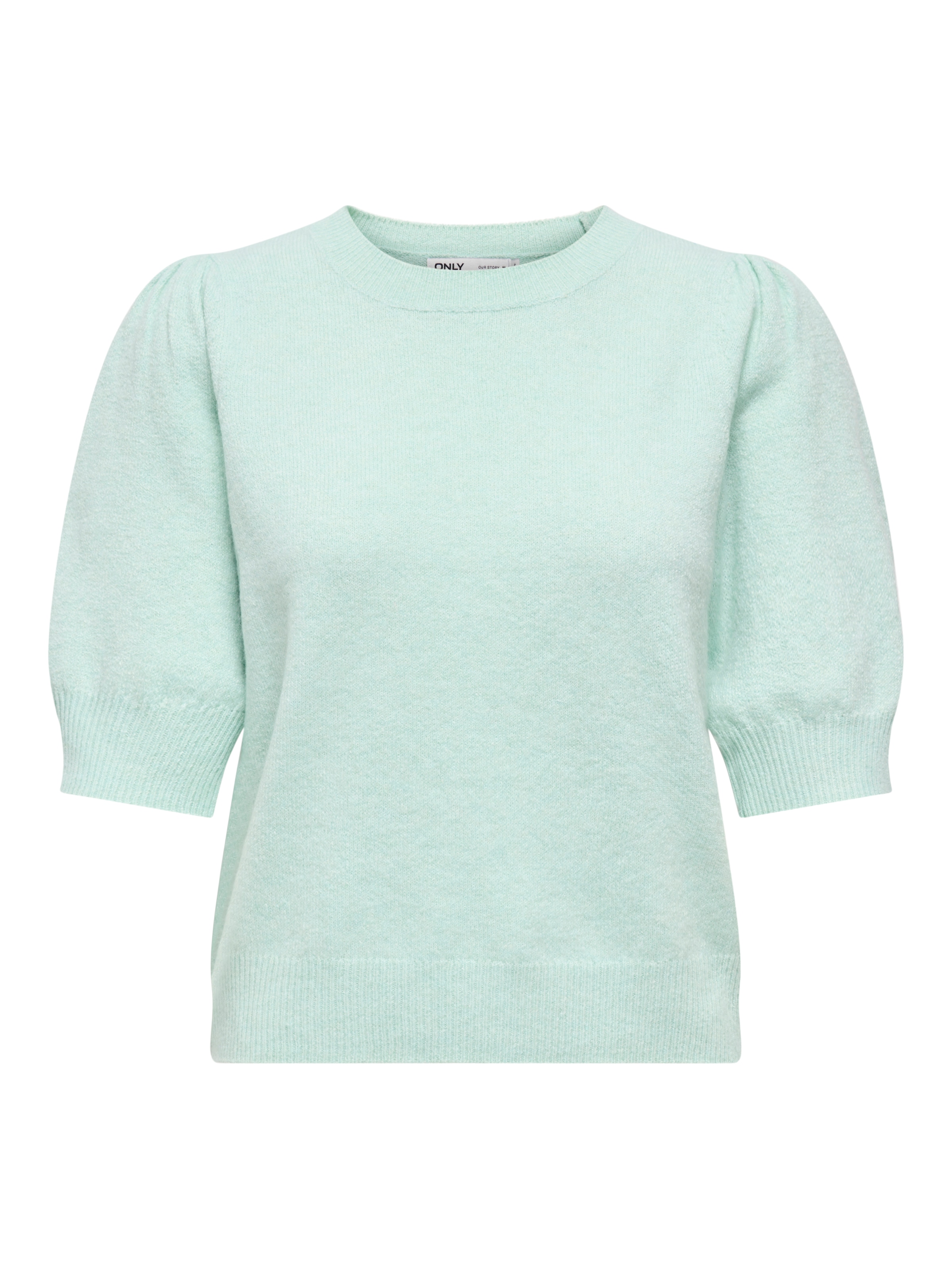 ONLY »ONLRICA LIFE 2/4 PULLOVER KNT NOOS« Materialmix, regular fit