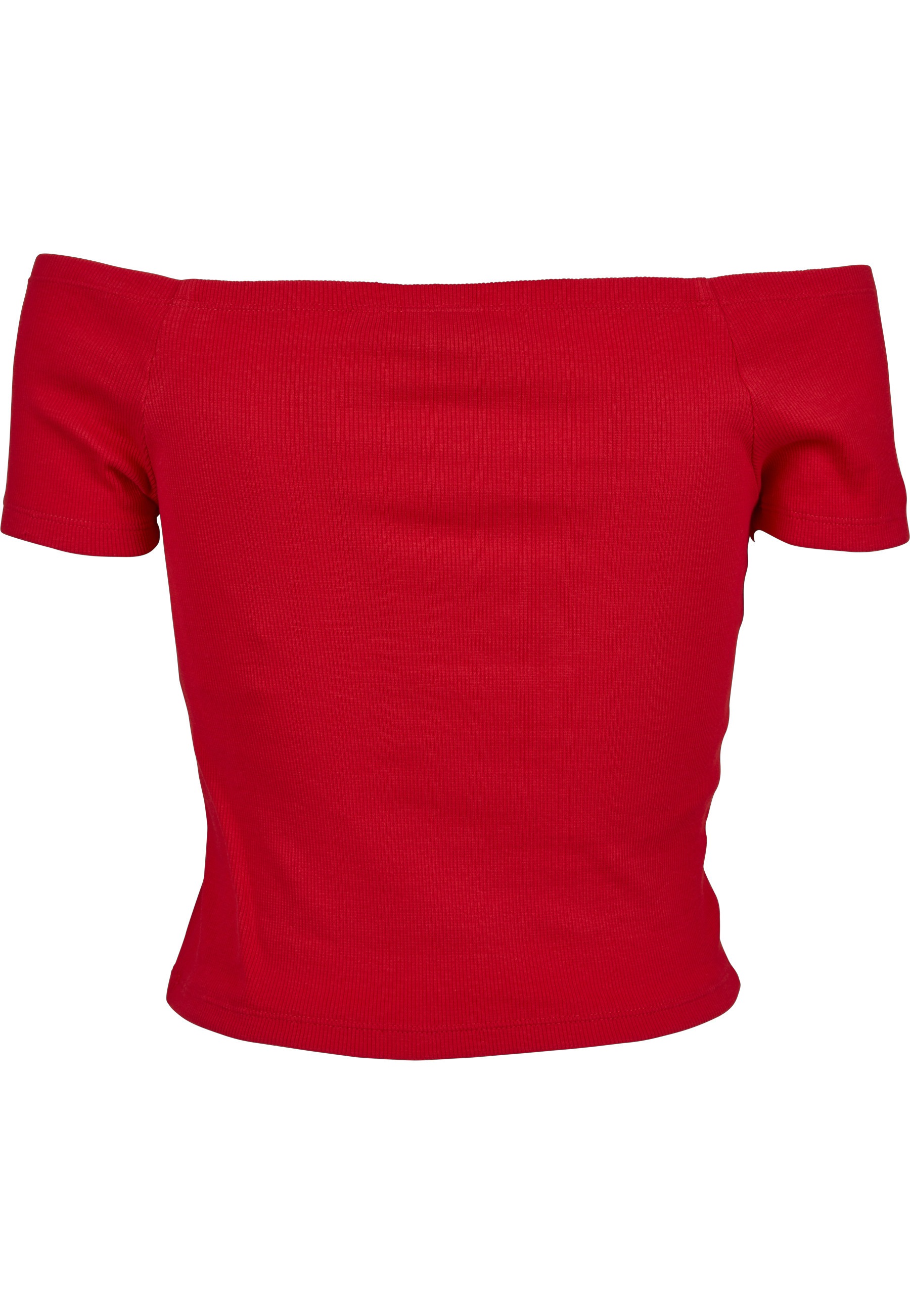 URBAN CLASSICS T-Shirt "Urban Classics Damen Ladies Off Shoulder Rib Tee" 1 günstig online kaufen