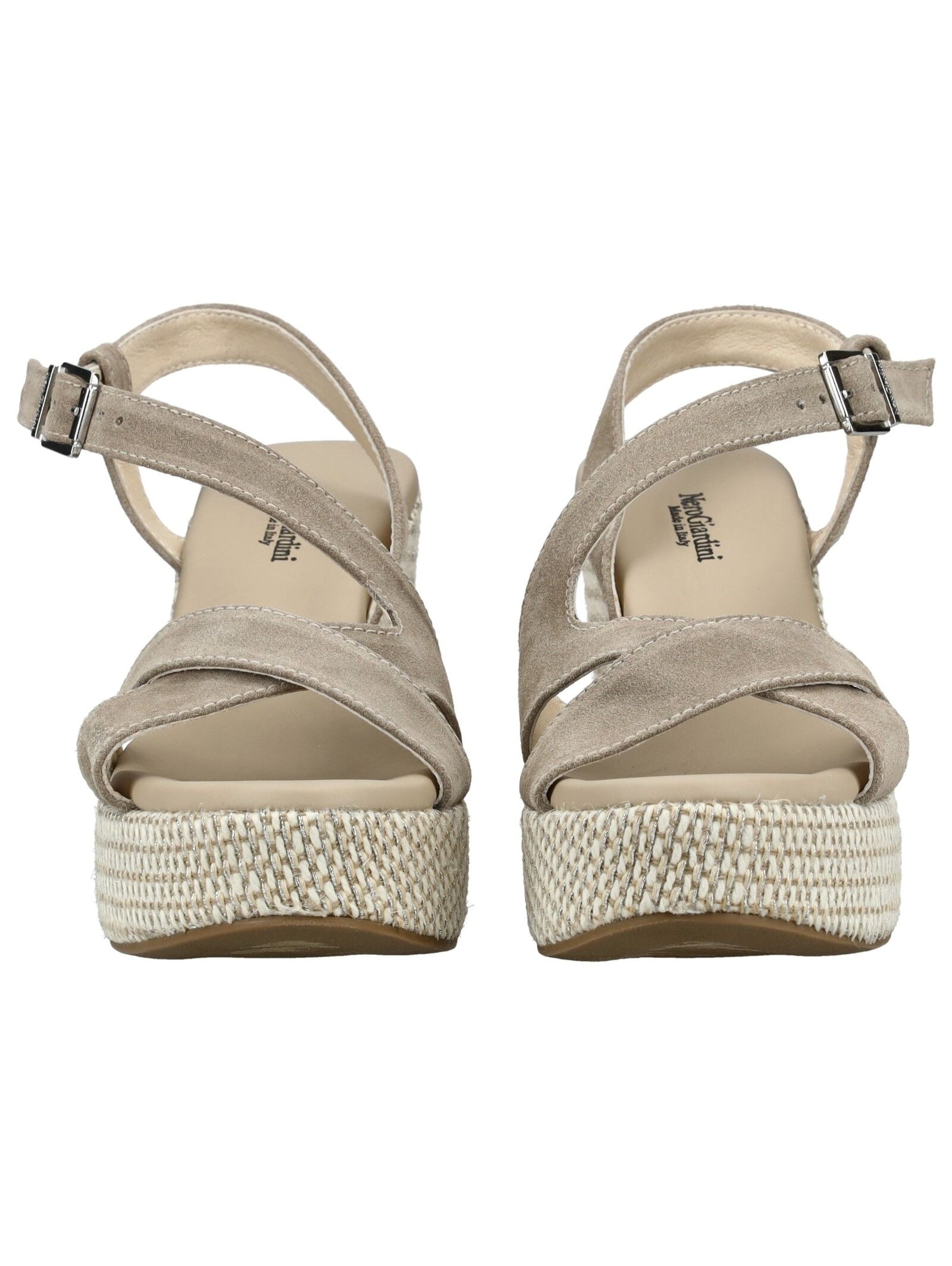 Nero Giardini Keilsandalette »Nero Giardini Sandalen Veloursleder«