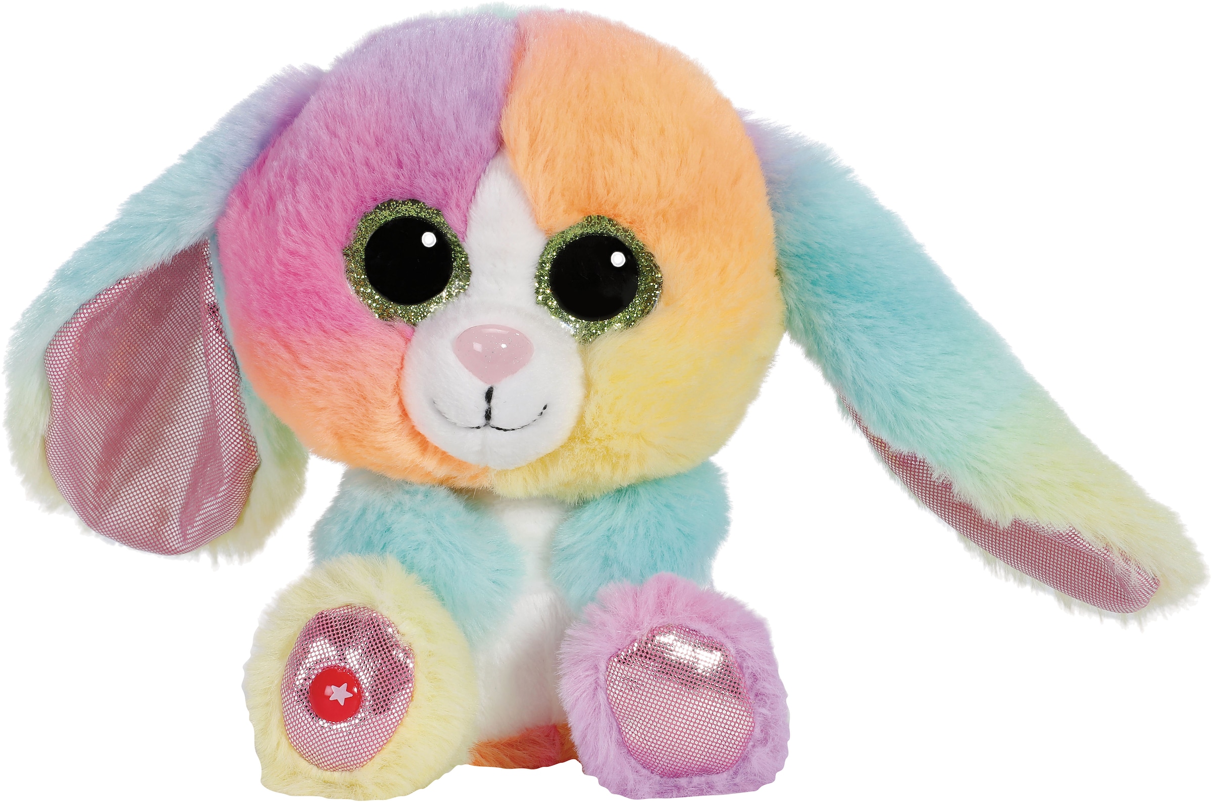 Nici Kuscheltier »Glubschis, Hase Hoppibow, 15cm schlenkernd«