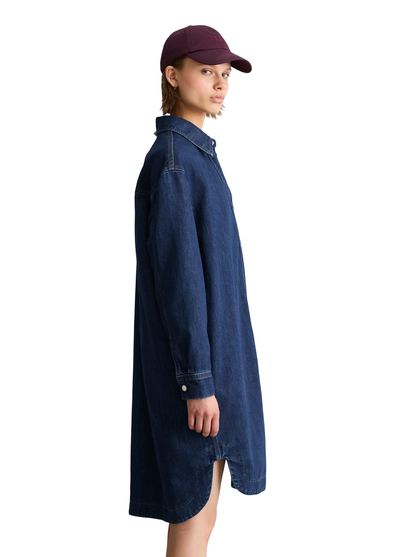 Marc O'Polo DENIM Jeanskleid »made with Orange Fiber«