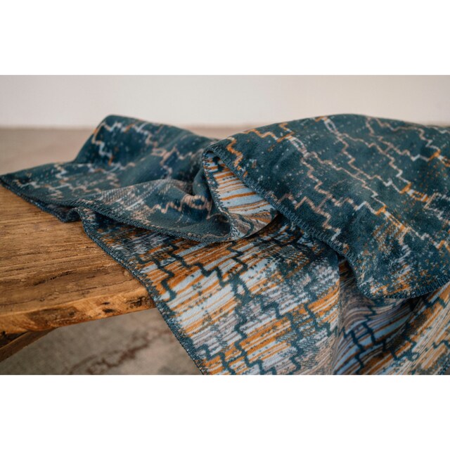 IBENA Wohndecke »Jacquard Decke Aparan«, gemustert, Kuscheldecke bestellen  | BAUR