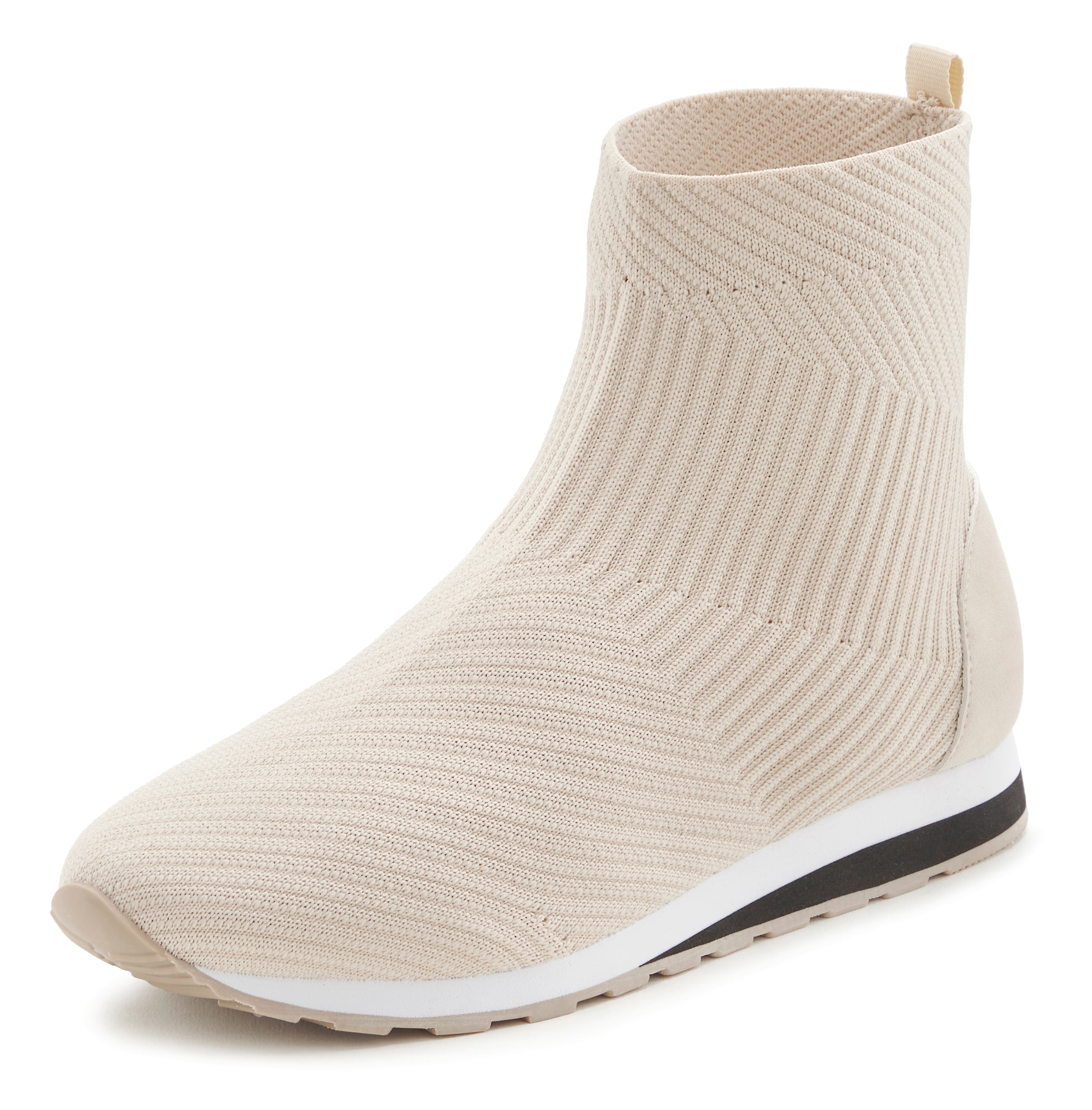 Vivance Sneaker, aus elastischem Material, zum Reinschlüpfen VEGAN