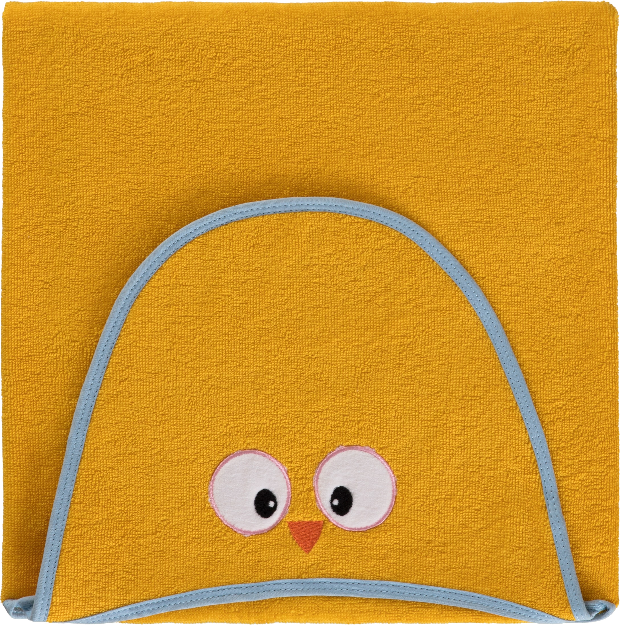 Egeria Kapuzenhandtuch "OWL" mit Eulen Applikation