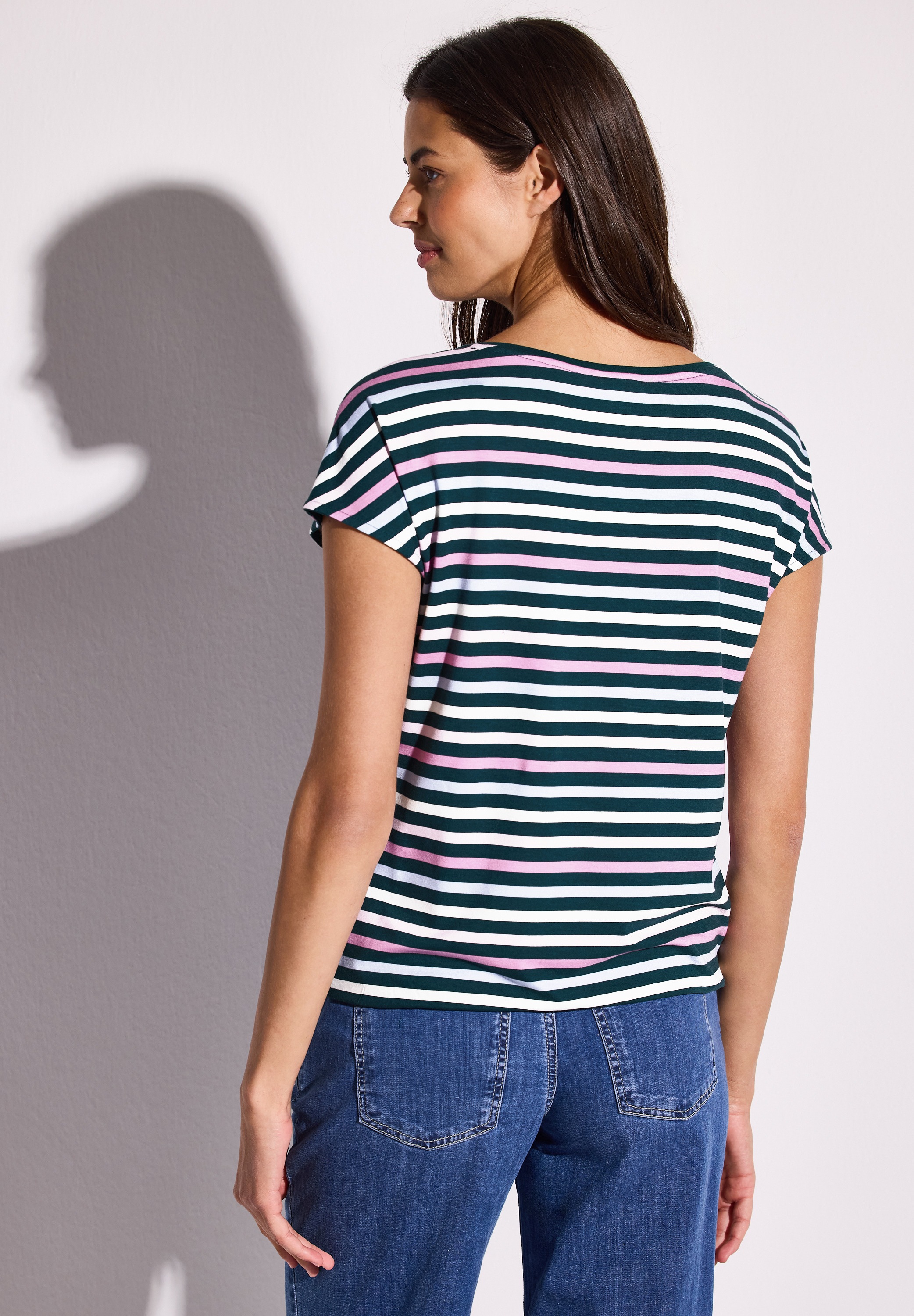 STREET ONE T-Shirt, aus softer Viskose günstig online kaufen