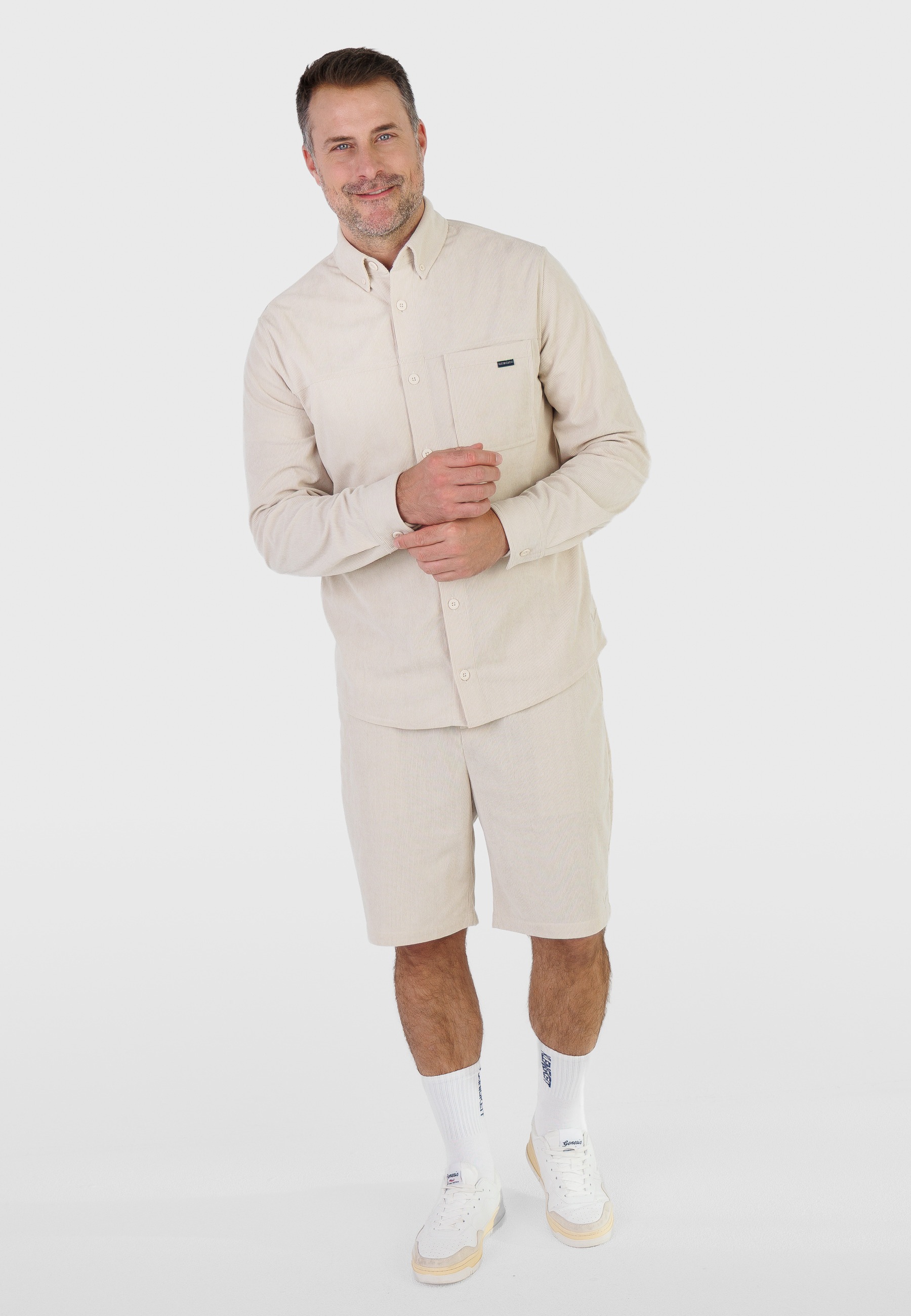 Kleinigkeit Langarmshirt »Kleinigkeit Cordplay Shirt« 1