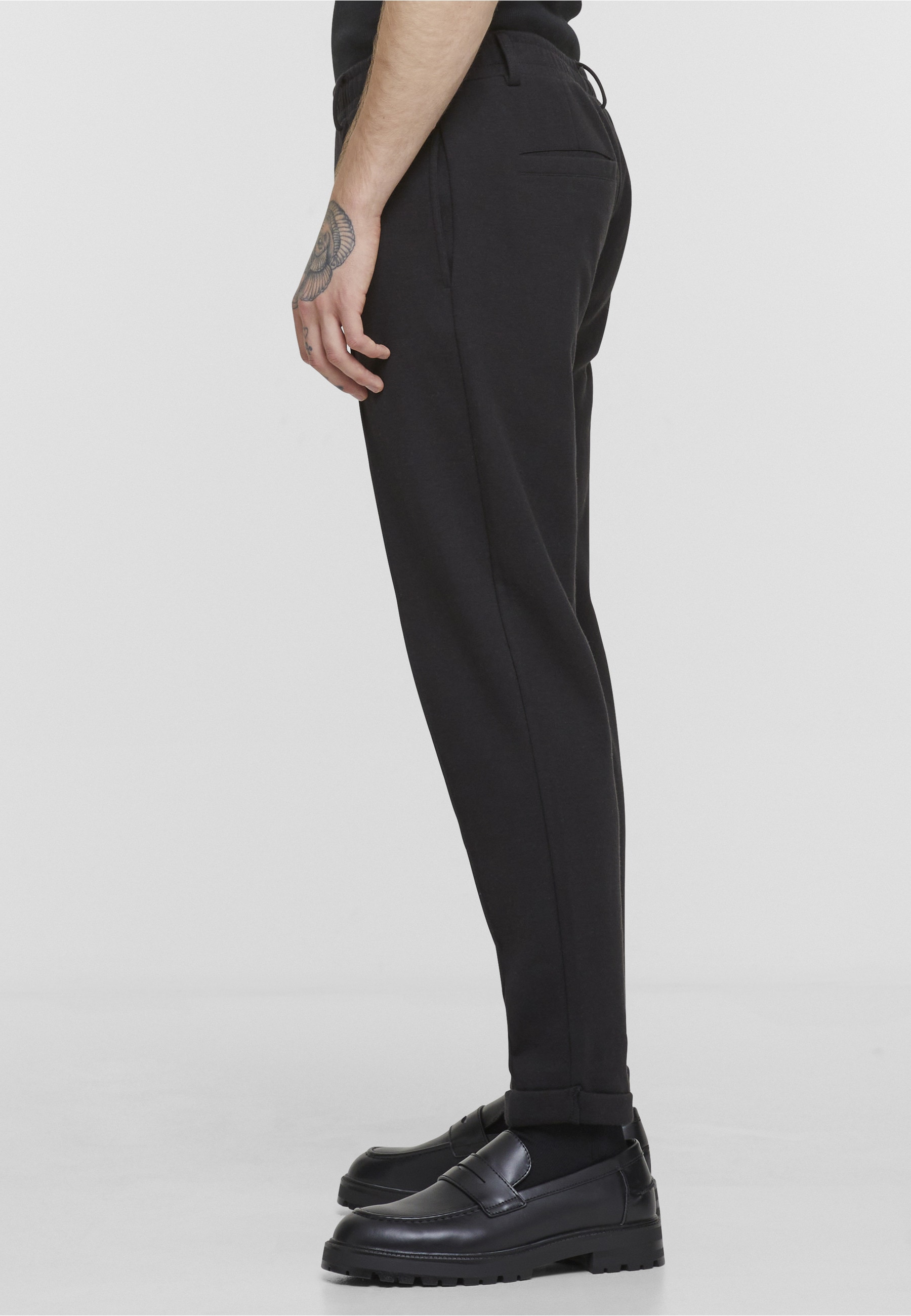 URBAN CLASSICS Chinos »Urban Classics Cropped Interlock Jogg Chino«