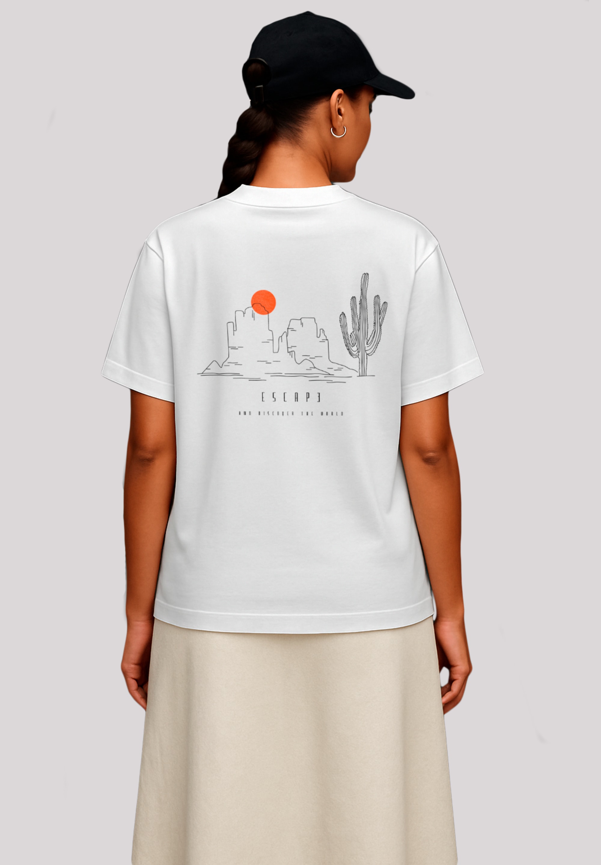 F4NT4STIC T-Shirt "Escape Discover the World Savannah", Discover the World günstig online kaufen