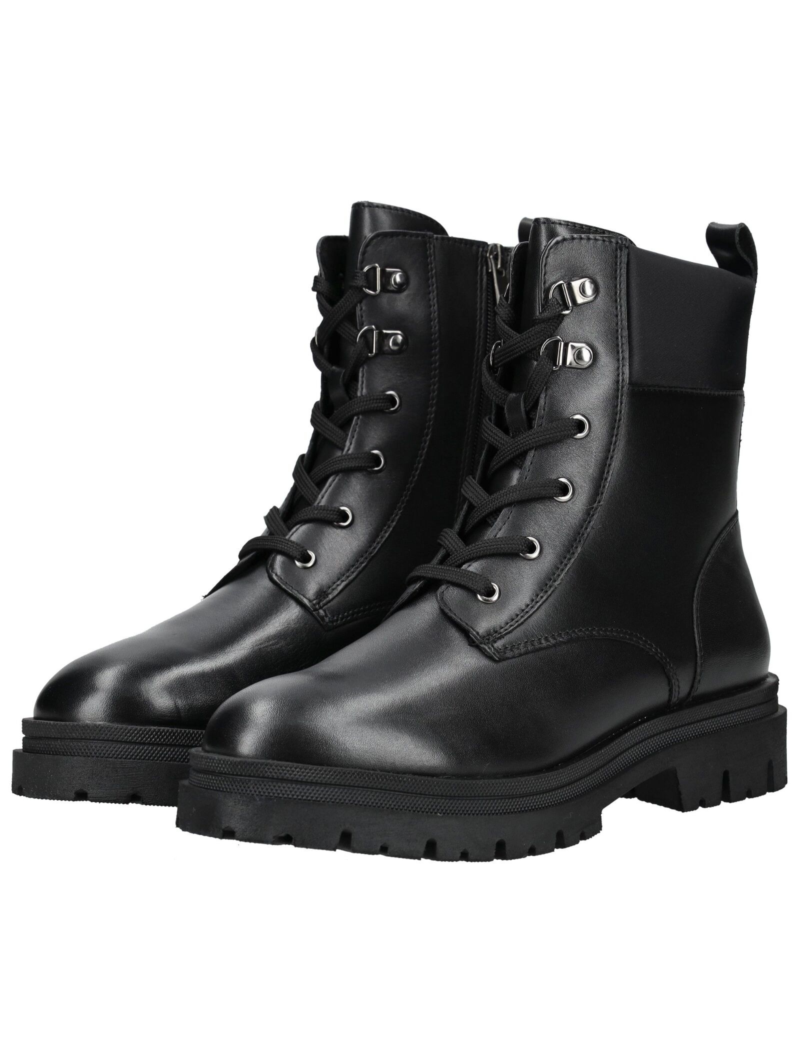 MARCO TOZZI Schnürstiefelette »Marco Tozzi Stiefelette Leder/Textil«