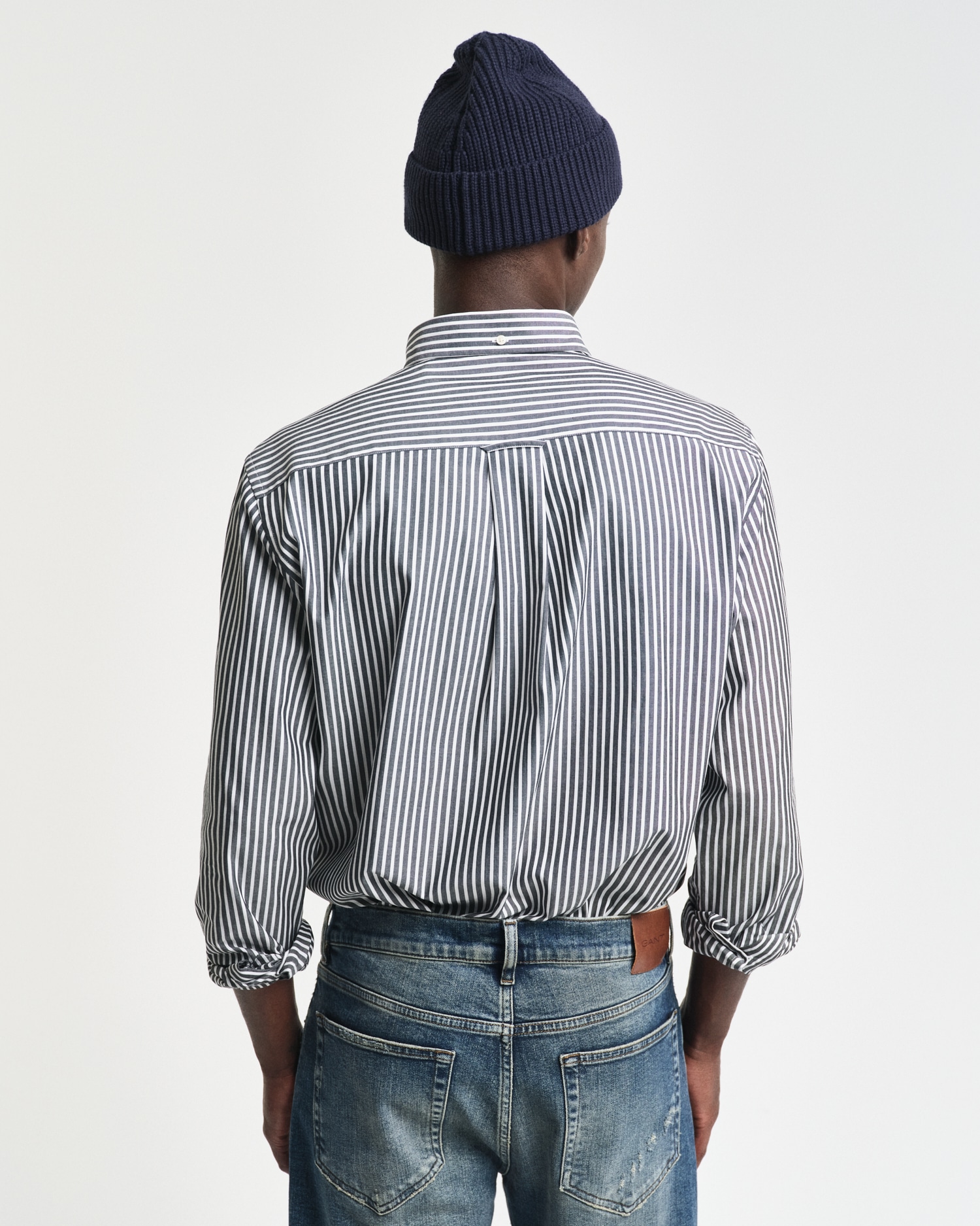 Gant Langarmhemd »REG POPLIN STRIPE SHIRT«
