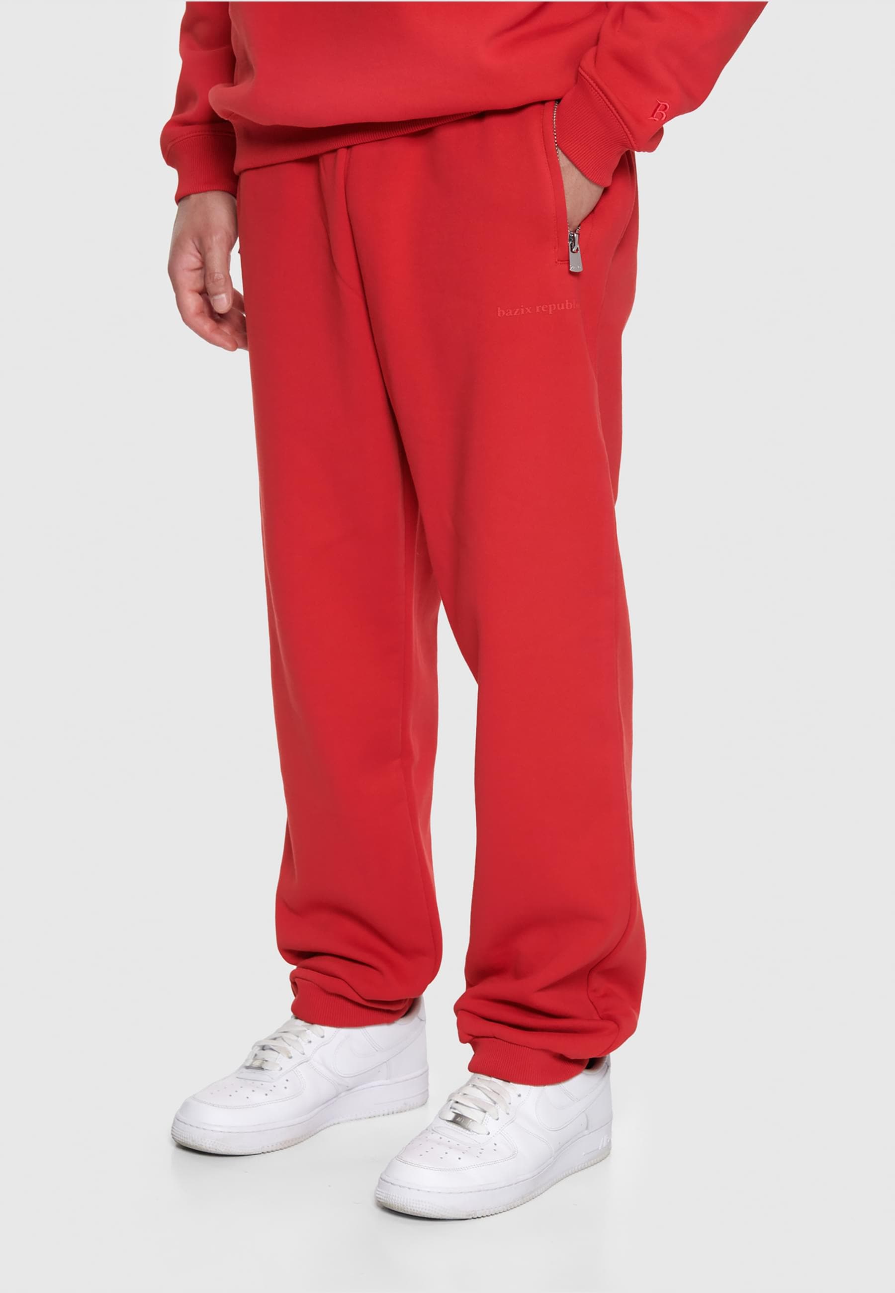 Dropsize Jogginghose »Dropsize Herren Bazix Republiq Super Heavy Blank Jogger«