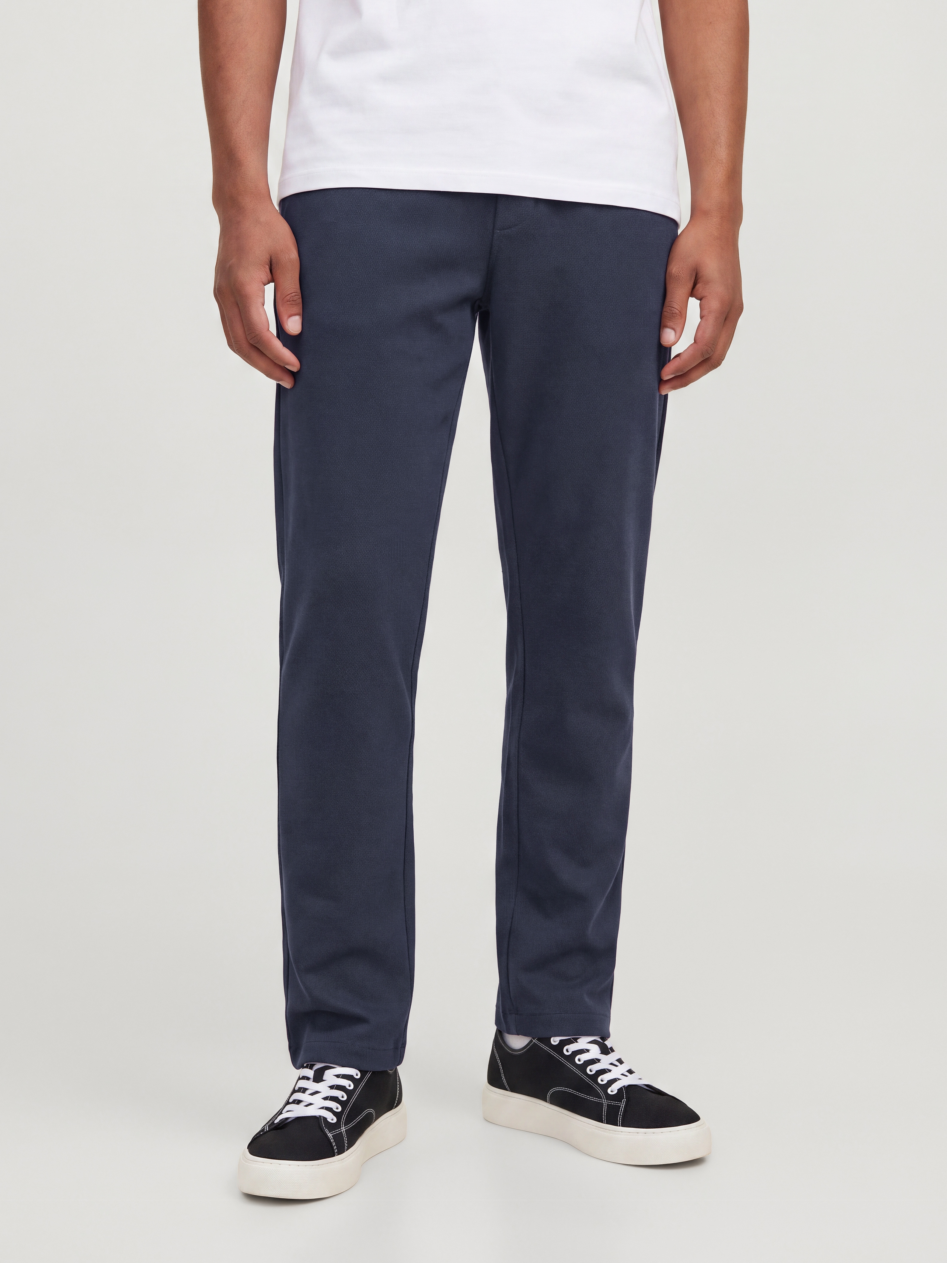 Jack & Jones Schlupfhose "JPSTKANE WILLIAM JOGGER NOOS" Materialmix, locker geschnitten