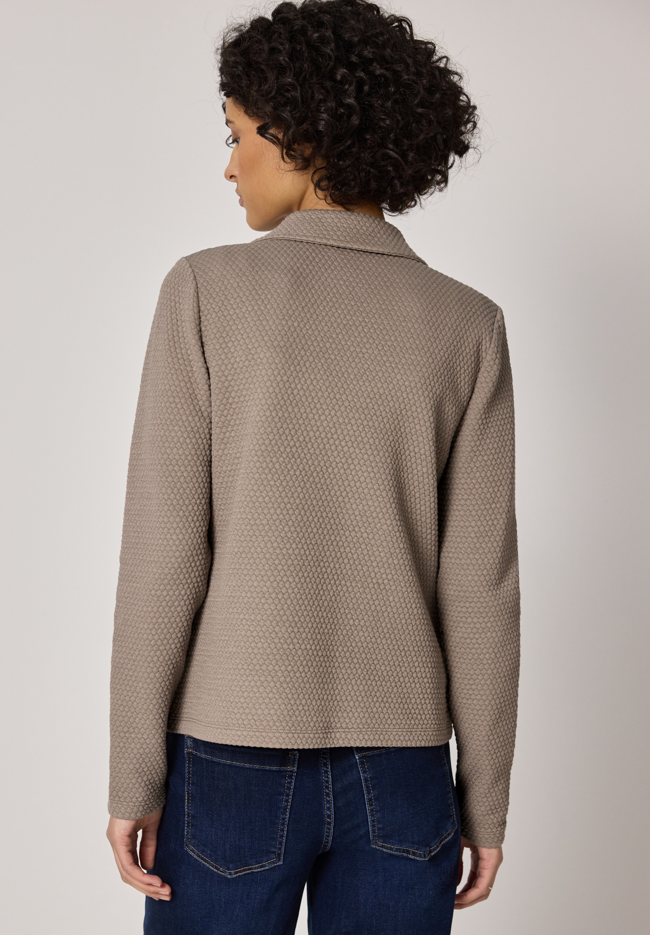 STREET ONE Kurzblazer mit Struktur-Muster