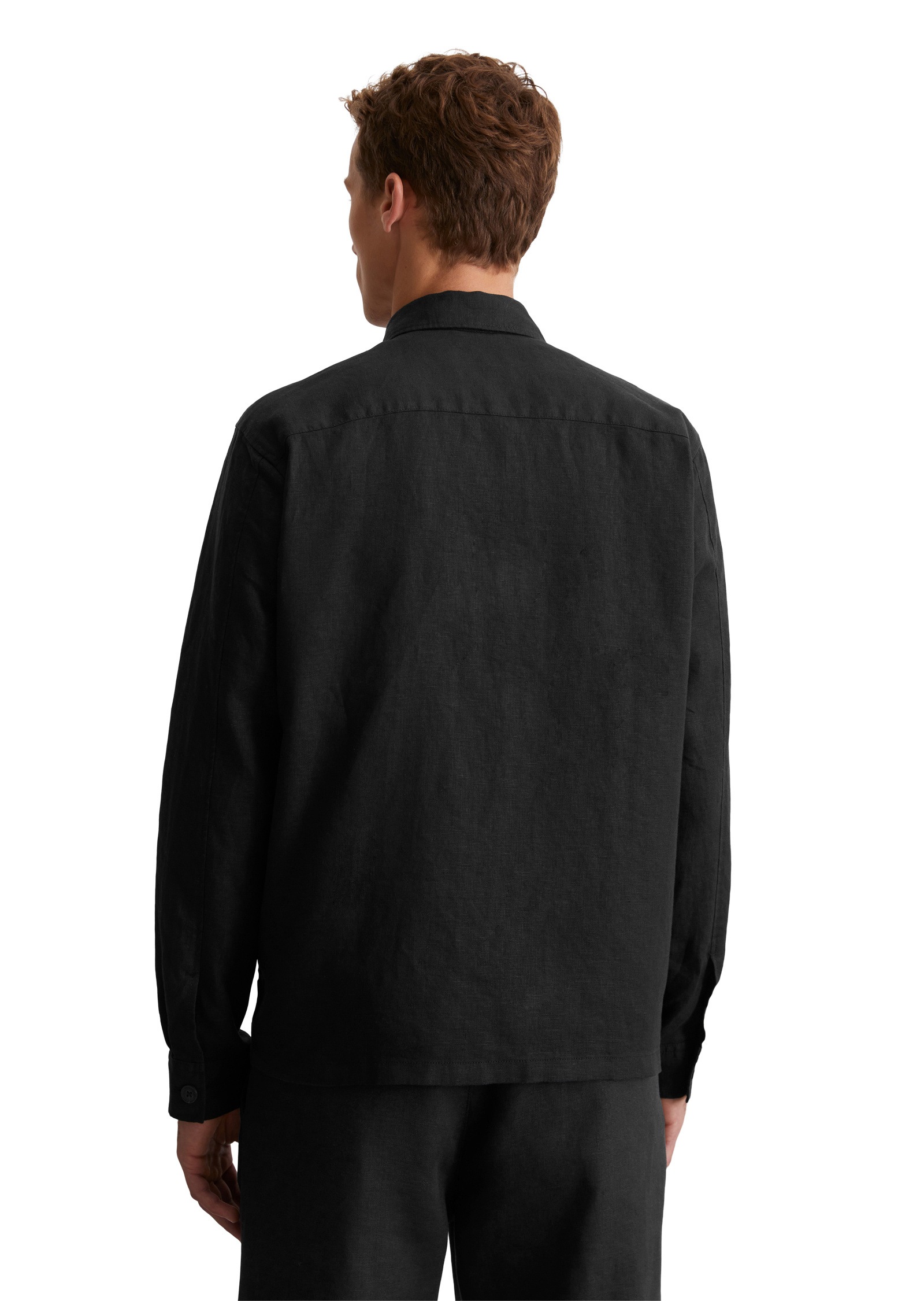 Marc O'Polo Kurzjacke »aus reinem Leinen«, ohne Kapuze