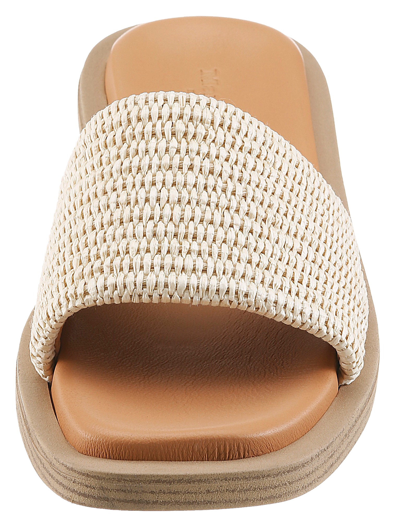 Marc O'Polo Pantolette »Agda«  Sommerschuh, Strandschuh, Urlaubsschuh, in Karreeform