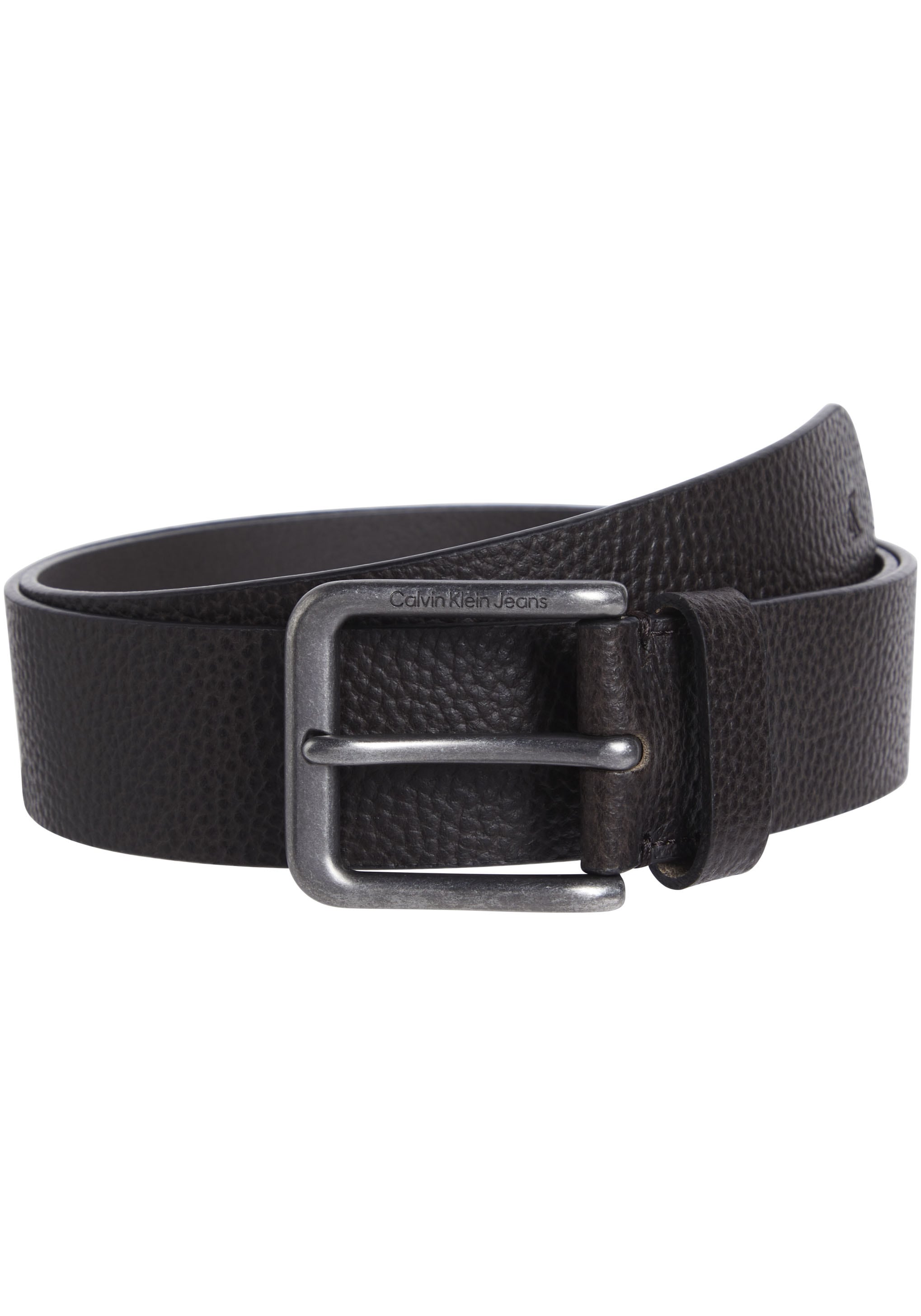 Calvin Klein Jeans Ledergürtel "CLASSIC RO LTHR BELT 40MM", mit Logoprägung günstig online kaufen