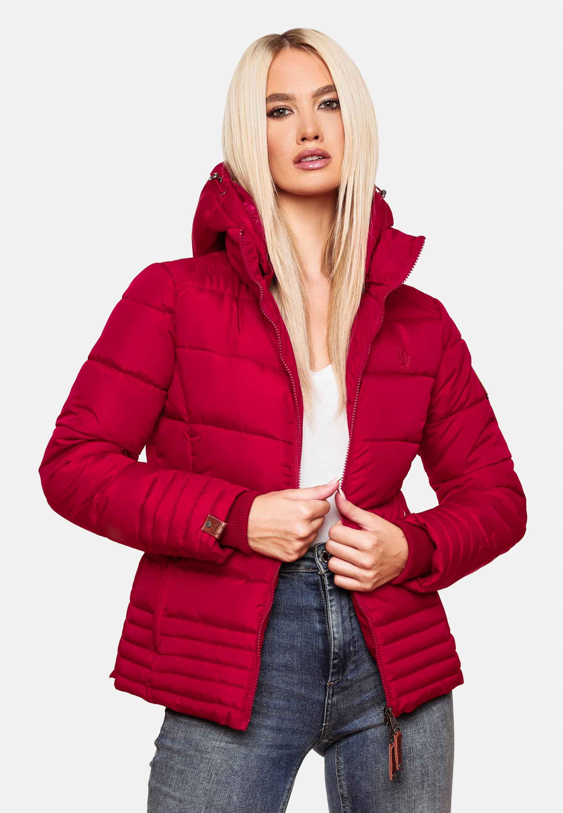 Marikoo Winterjacke »Sole«, mit Kapuze, modisch taillierte Damen Steppjacke  für den Winter online kaufen | BAUR