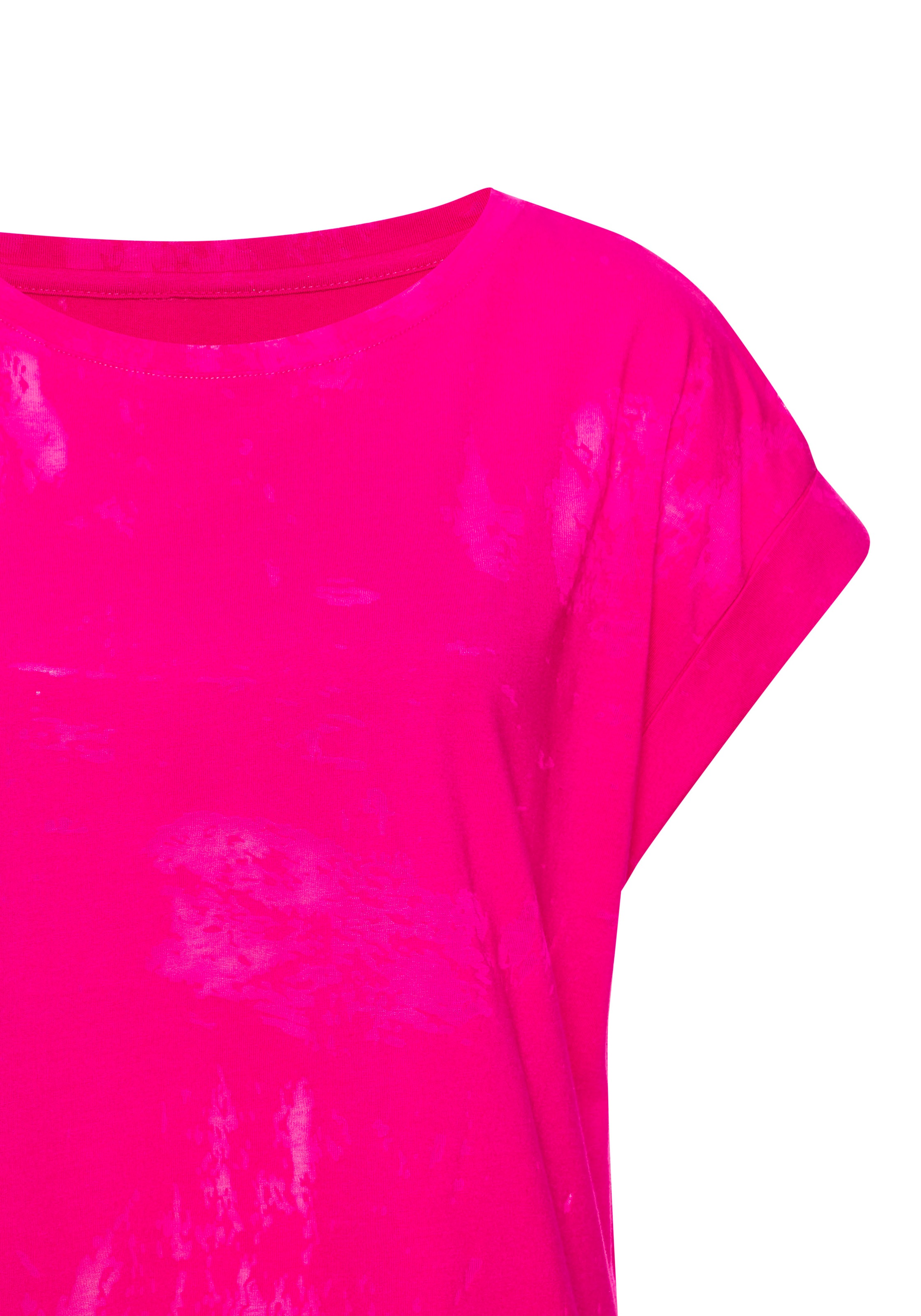 Bench. Funktionsshirt, in Burnout-Optik