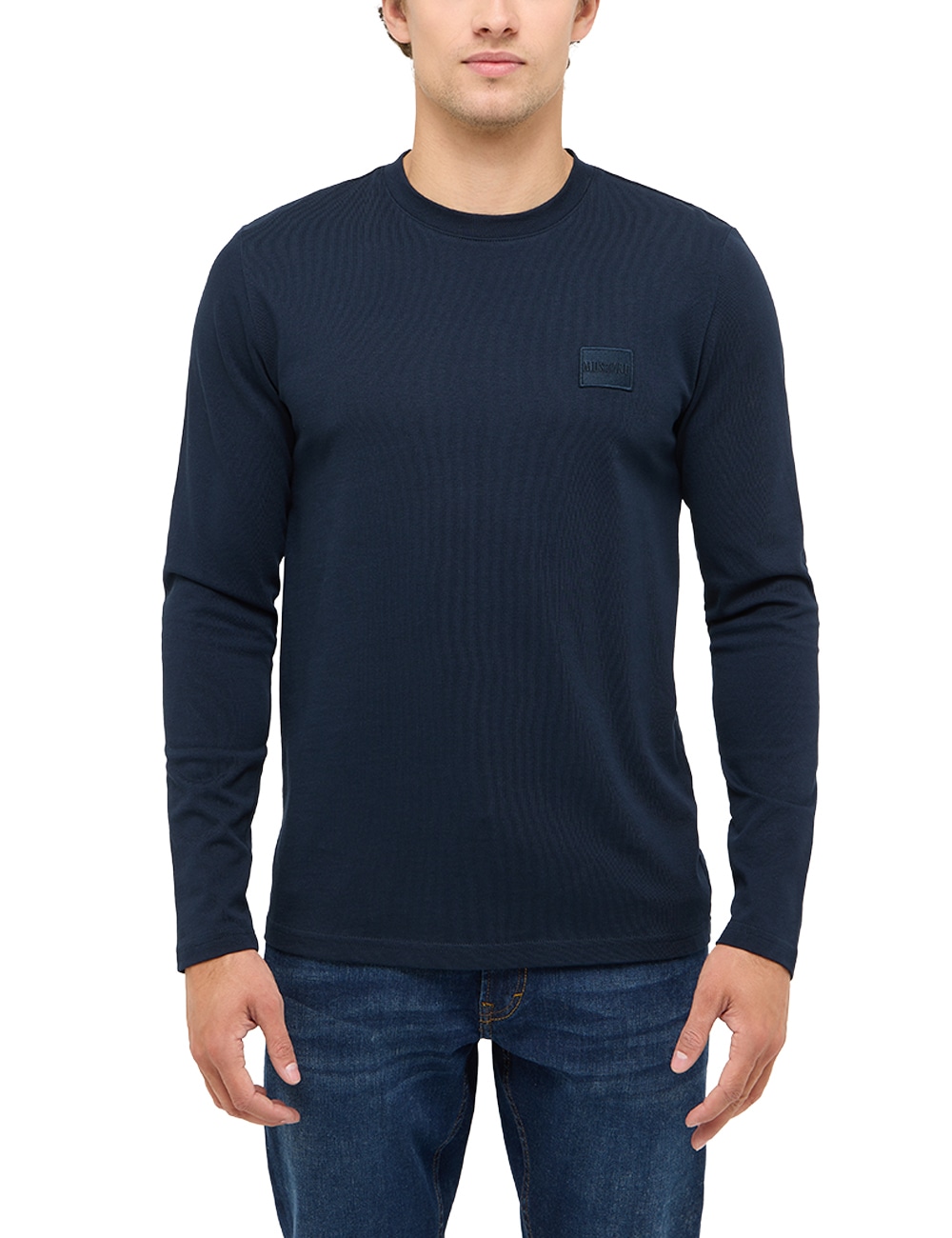 MUSTANG Langarmshirt "Herren Style Asheville"