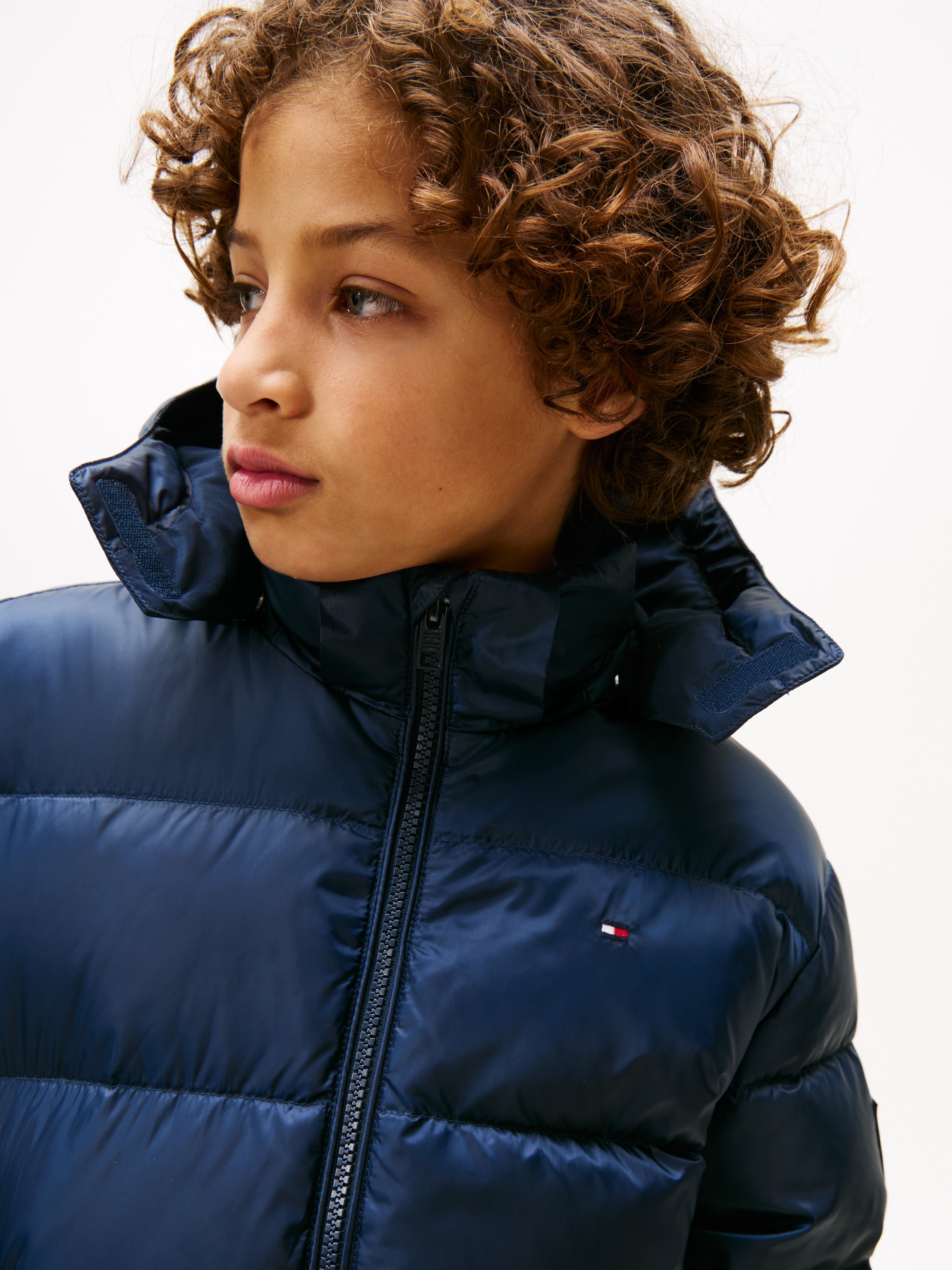 Tommy Hilfiger Steppjacke »ESSENTIAL DOWN JACKET«, mit Kapuze, Kinder bis 16 Jahre
