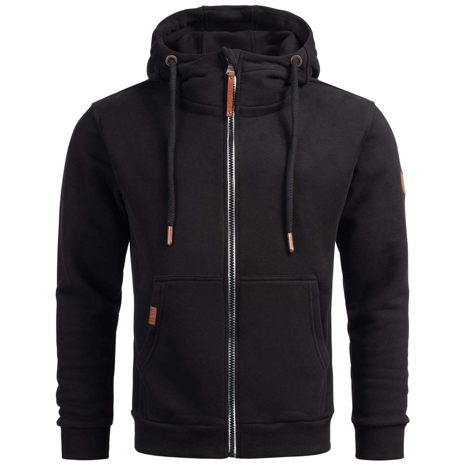 Alessandro Salvarini Sweatjacke "ASGeenio", mit hohem Kragen