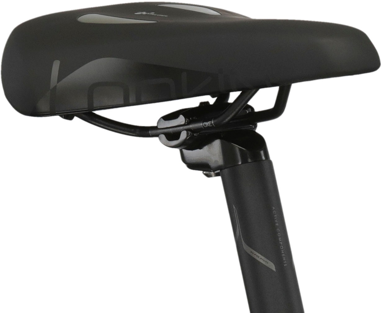 Kross E-Bike »KROSS E-Trekkingrad Trans 5.0 28" weiß 9 Gänge«, 9 Gang, microSHIFT, ADVENT M619, Mittelmotor 250 W