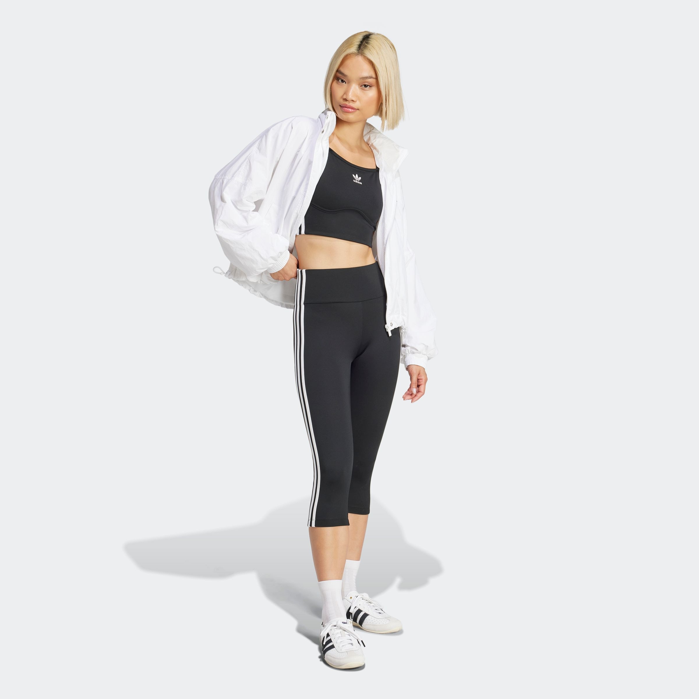 adidas Originals Leggings »3S CAPRI LGNS«, (1 tlg.)