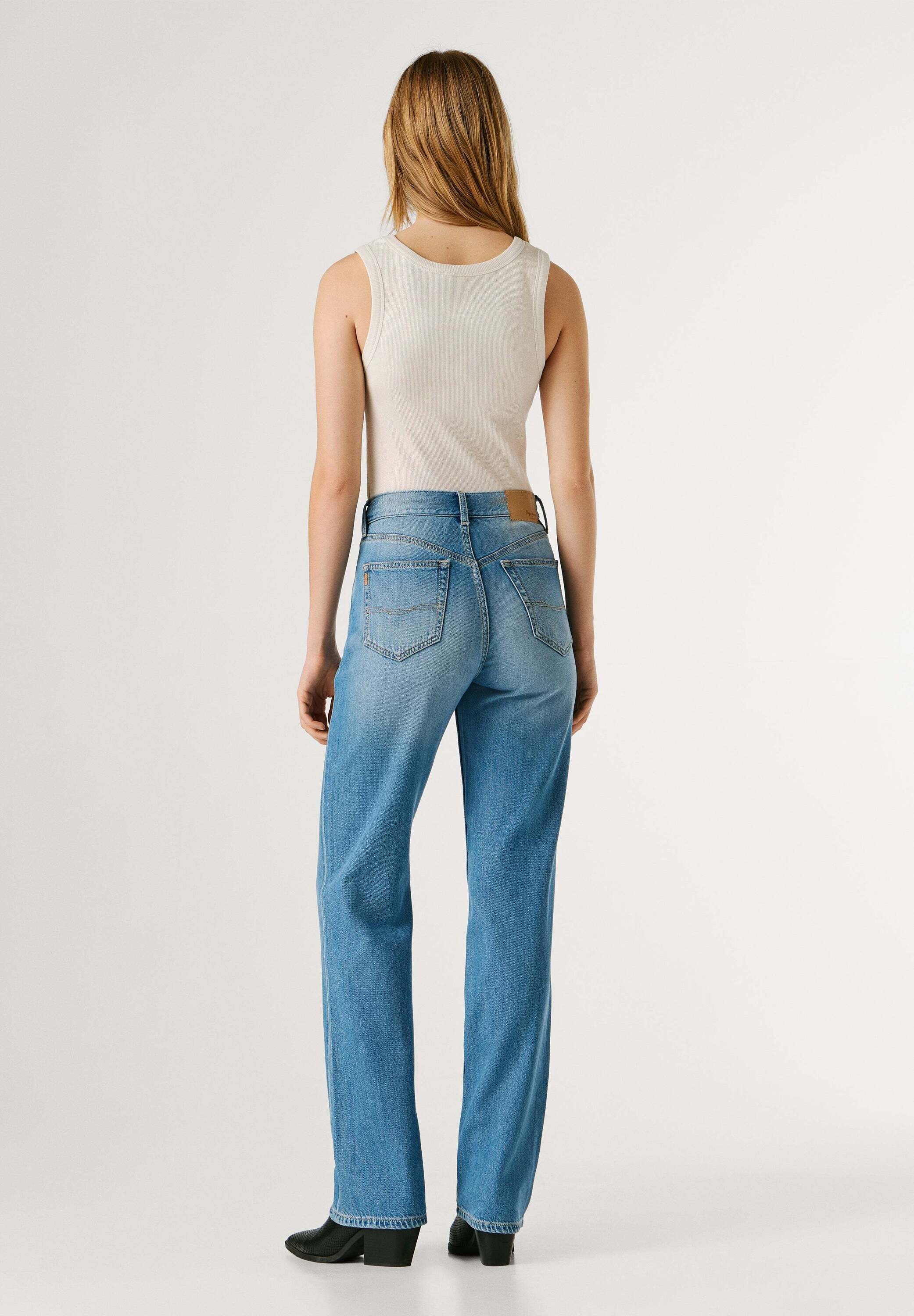 Pepe Jeans Straight-Jeans »straight leg jeans STRAIGHT JEANS HW ROBYN«