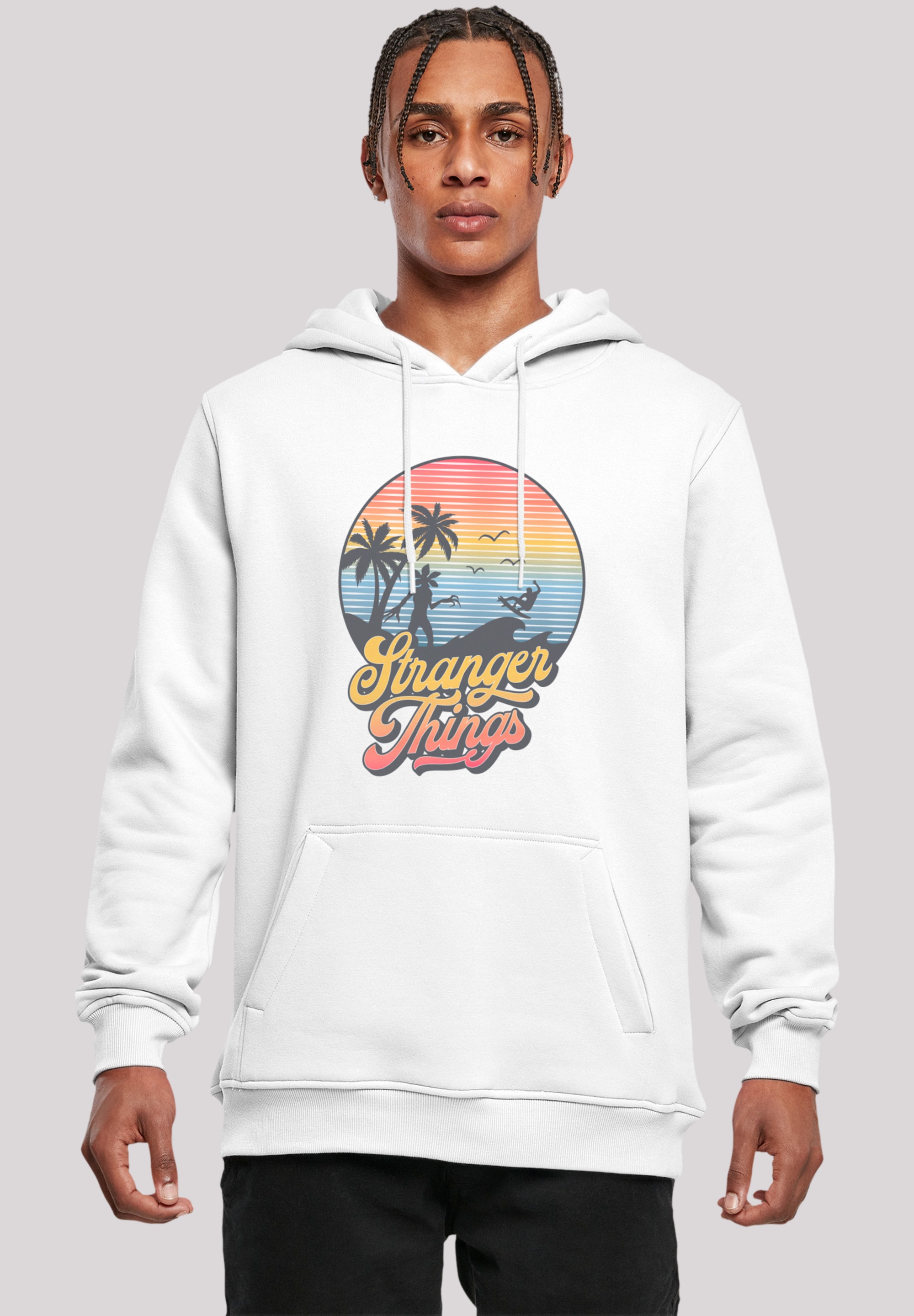 F4NT4STIC Kapuzenpullover "Stranger Things LA Gradient Netflix TV Series", Premium Qualität