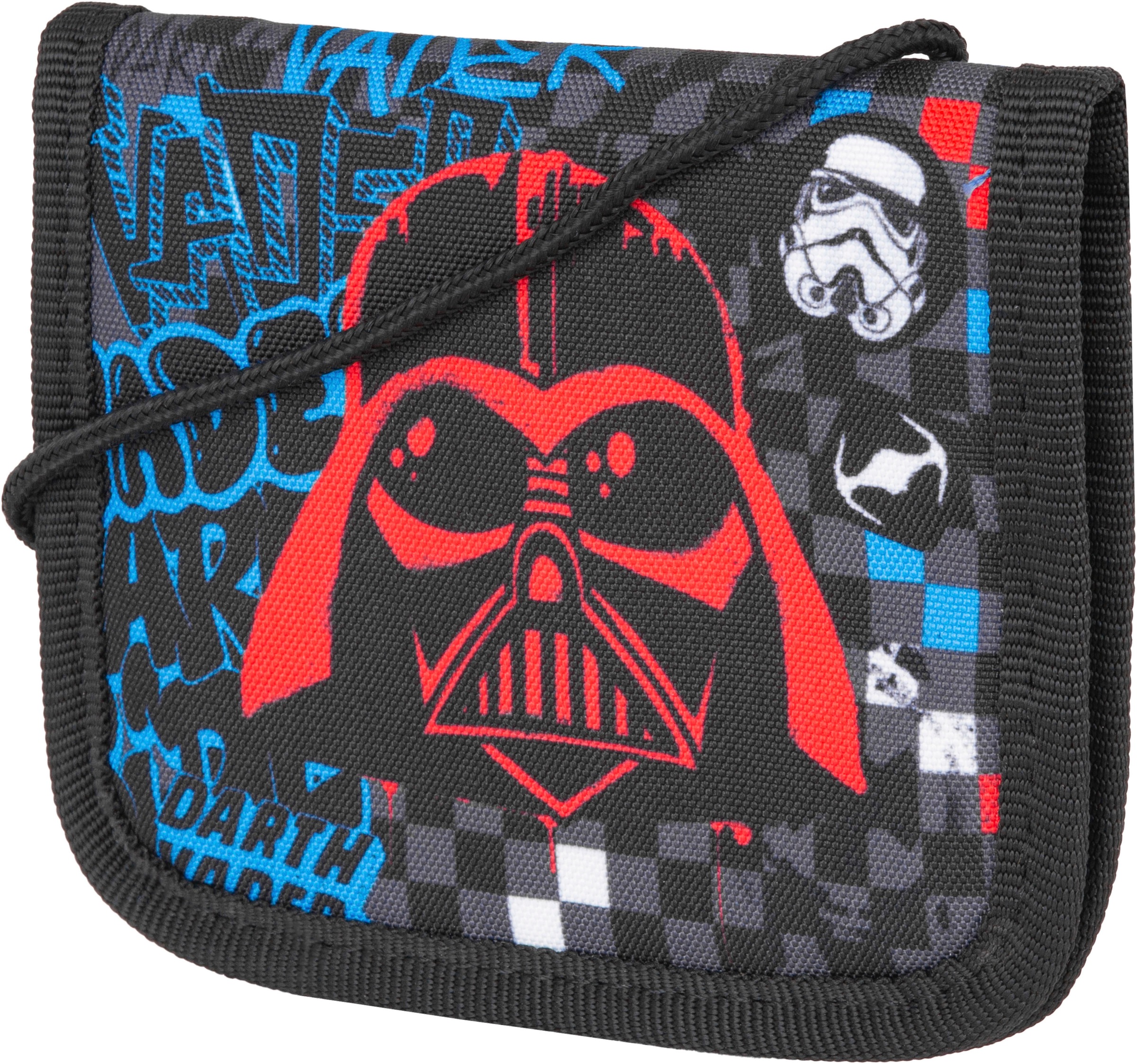 MCNEILL Kinder Brustbeutel "Star Wars, Darth Vader", grau, Polyester, Kleinlederwaren