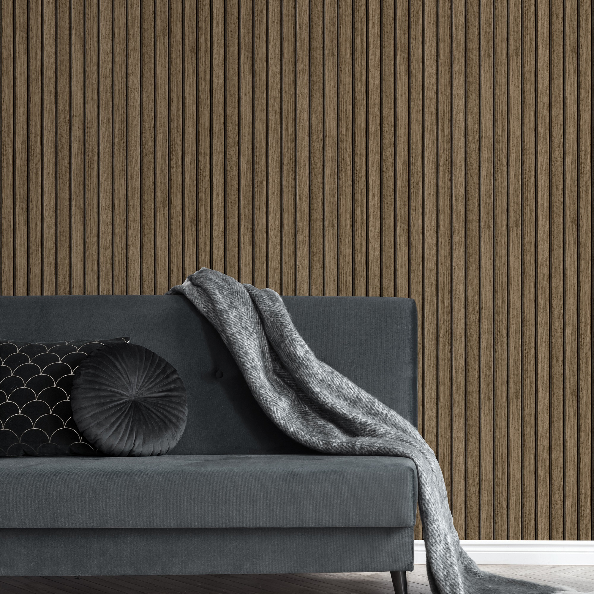 Easy Decor Vliestapete "Holz Effekt Gestreift" Holz texturiert Design Tapeten