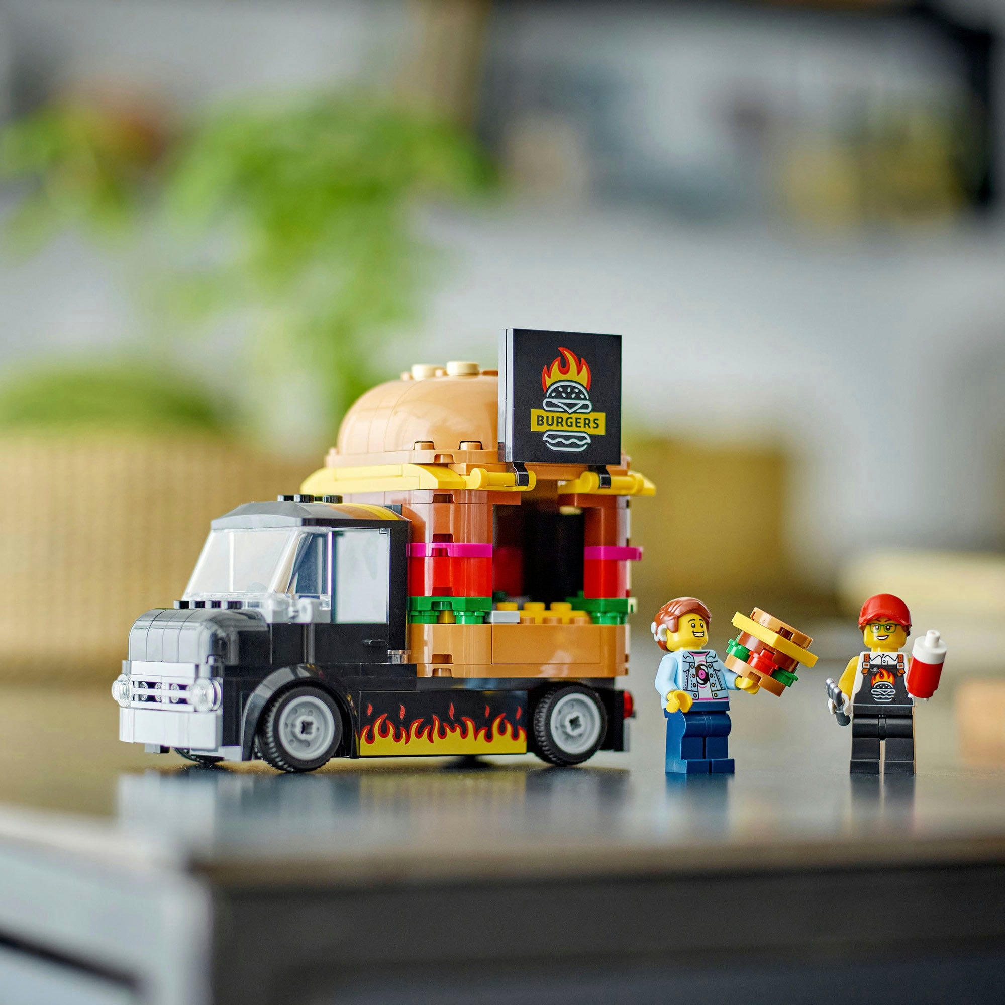 LEGO® Konstruktionsspielsteine »Burger-Truck (60404), LEGO City«, (194 St.), Made in Europe