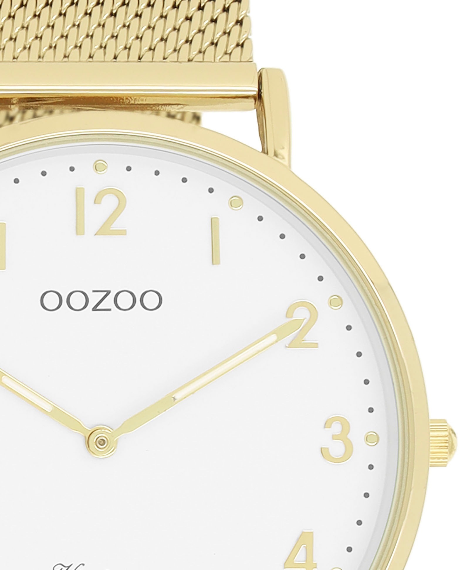 OOZOO Quarzuhr, Armbanduhr, Damenuhr, Herrenuhr, Edelstahlarmband, analog