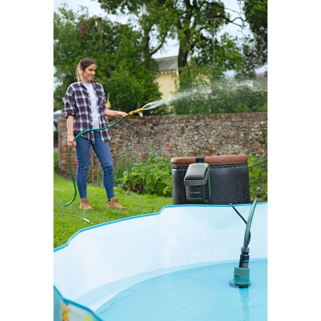 Bosch Home & Garden Akku-Gartenpumpe »GardenPump 18«, Erweiterungssset, ohne Akku und Ladegerät