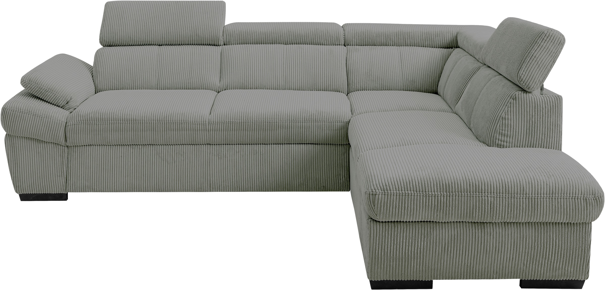 exxpo - sofa fashion Ecksofa inkl. Kopf- und Armteilverstellung, wahlweise mit Bettfunktion