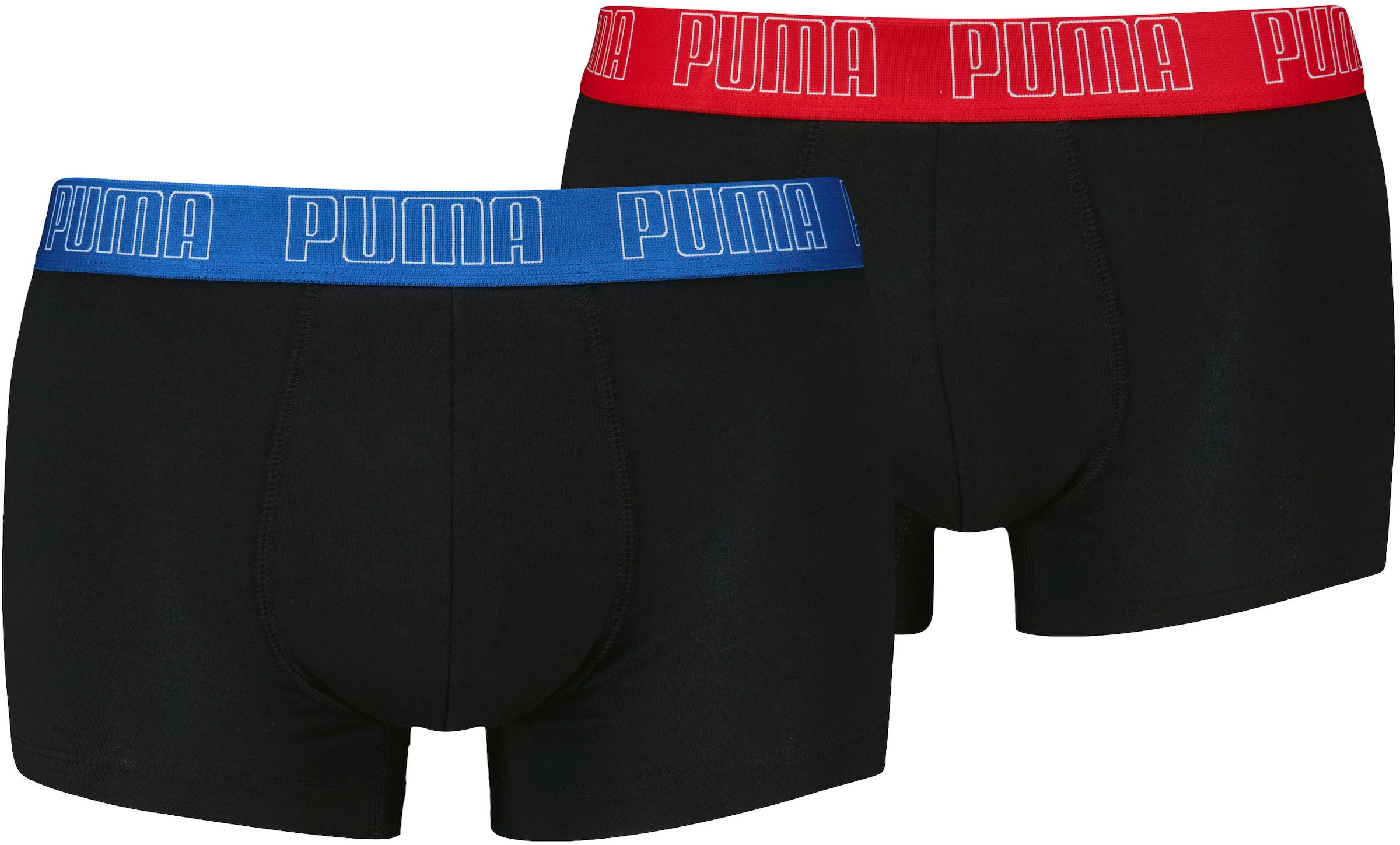 PUMA Trunk "PUMA MEN EVERYDAY TRUNKS 2P", 2er Packer Packung, mit Logobund günstig online kaufen