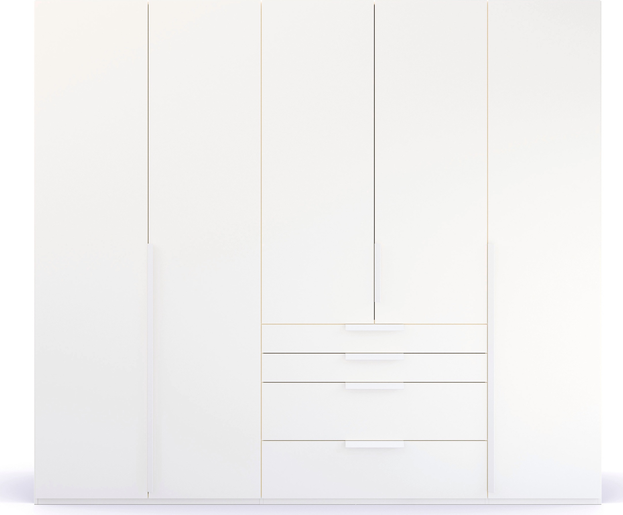 rauch Drehtürenschrank »Purisma«, mit Schubladen und umfangreichem Zubehör, mit Soft-Close-Funktion