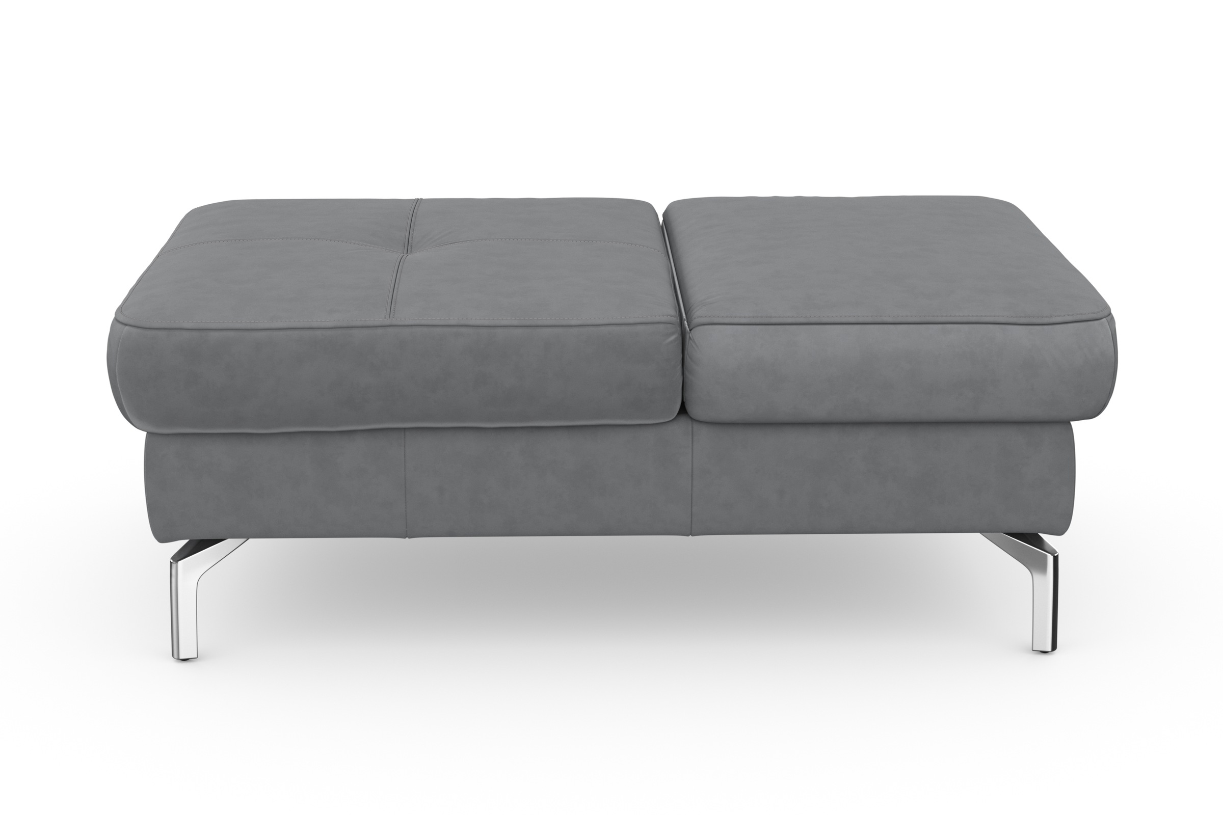sit&more Hocker »Bendigo«, mit Klappfunktion, Bodenfreiheit 15 cm, wahlweise in 2 Fußfarben