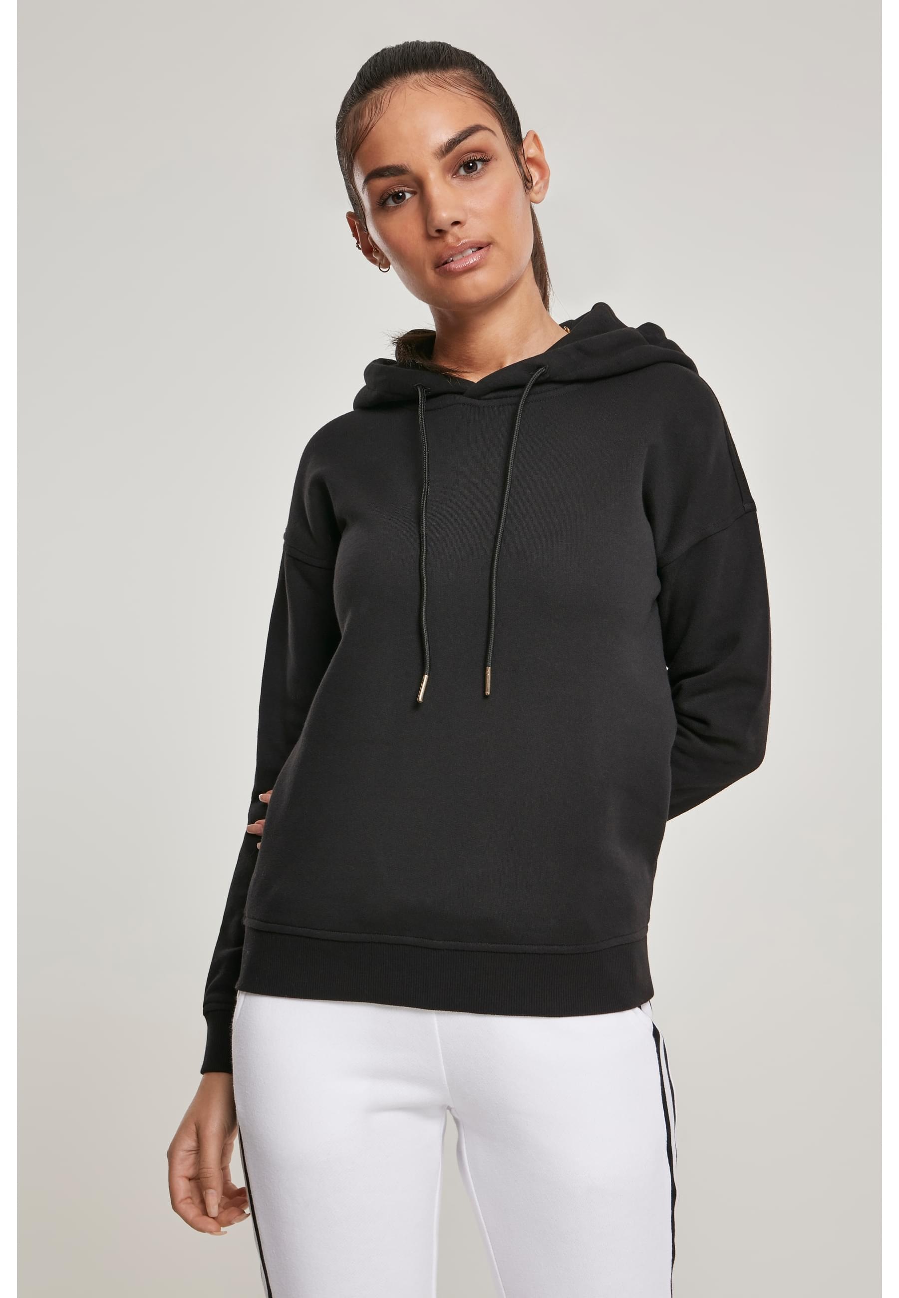 URBAN CLASSICS Kapuzenpullover »Urban Classics Damen Ladies Organic Hoody«, (1 tlg.)