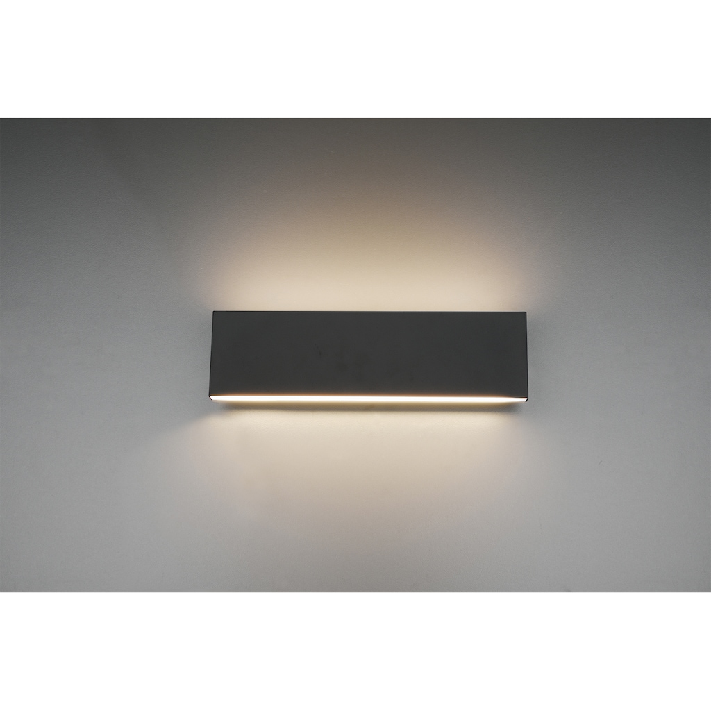 TRIO Leuchten LED Wandleuchte »Concha«, 2 flammig-flammig, mit up-and-down Beleuchtung, dimmbar über Wandschalter, 2x 600 Lumen