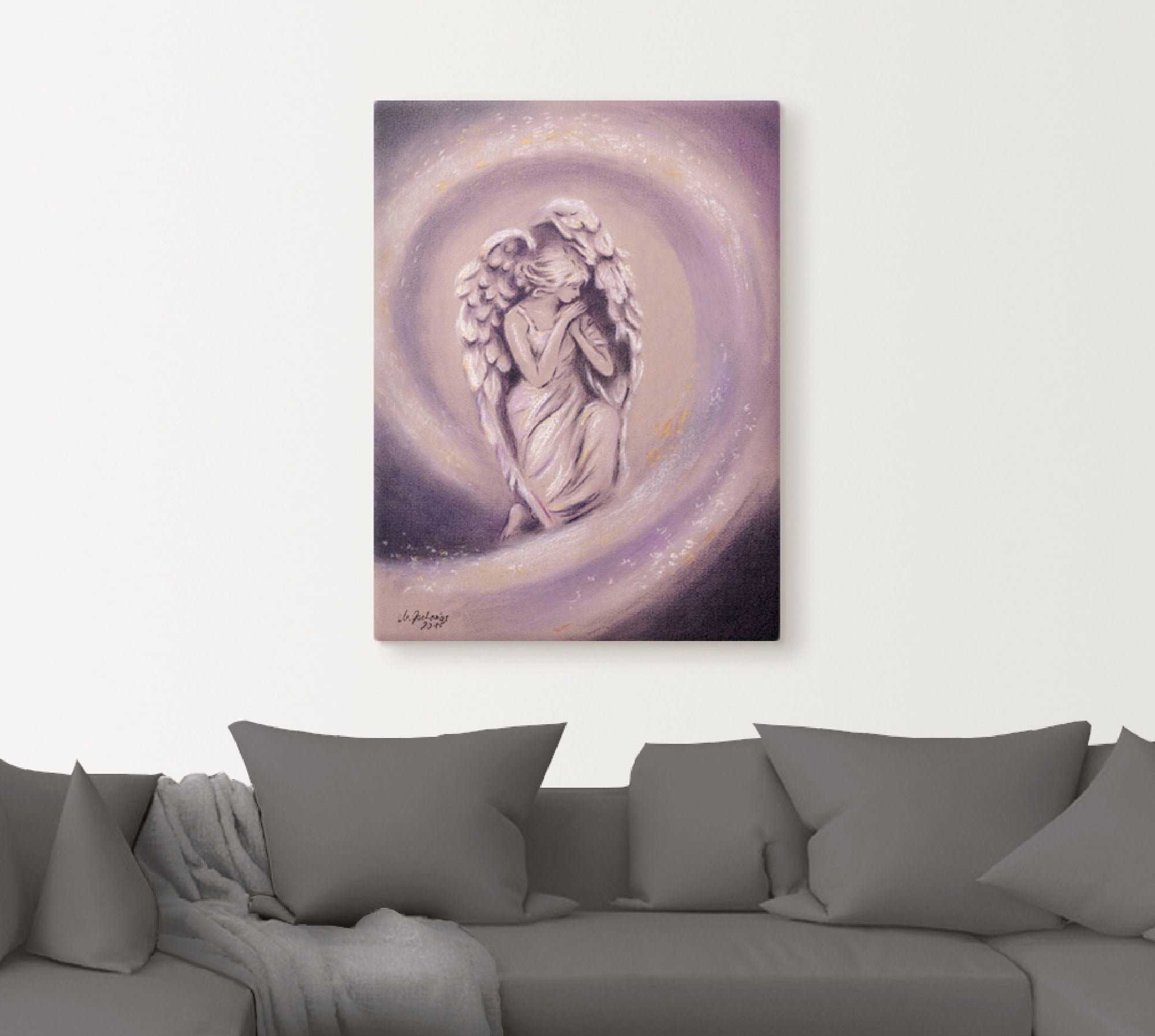 Artland Wandbild "Schutzengel", Religion, (1 St.), als Leinwandbild, Poster günstig online kaufen