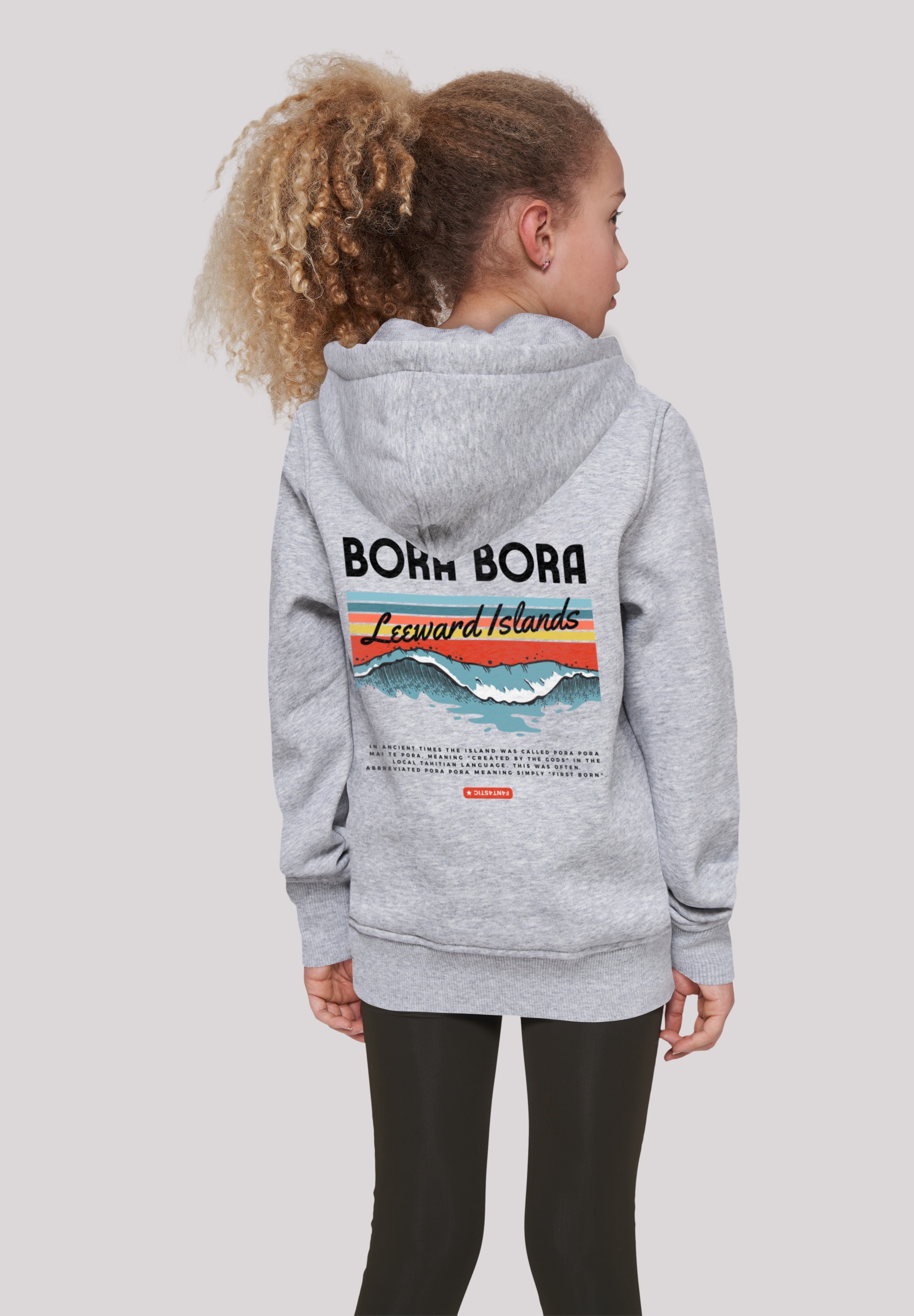 F4NT4STIC Kapuzenpullover »Bora Bora Leewards Island«, Print