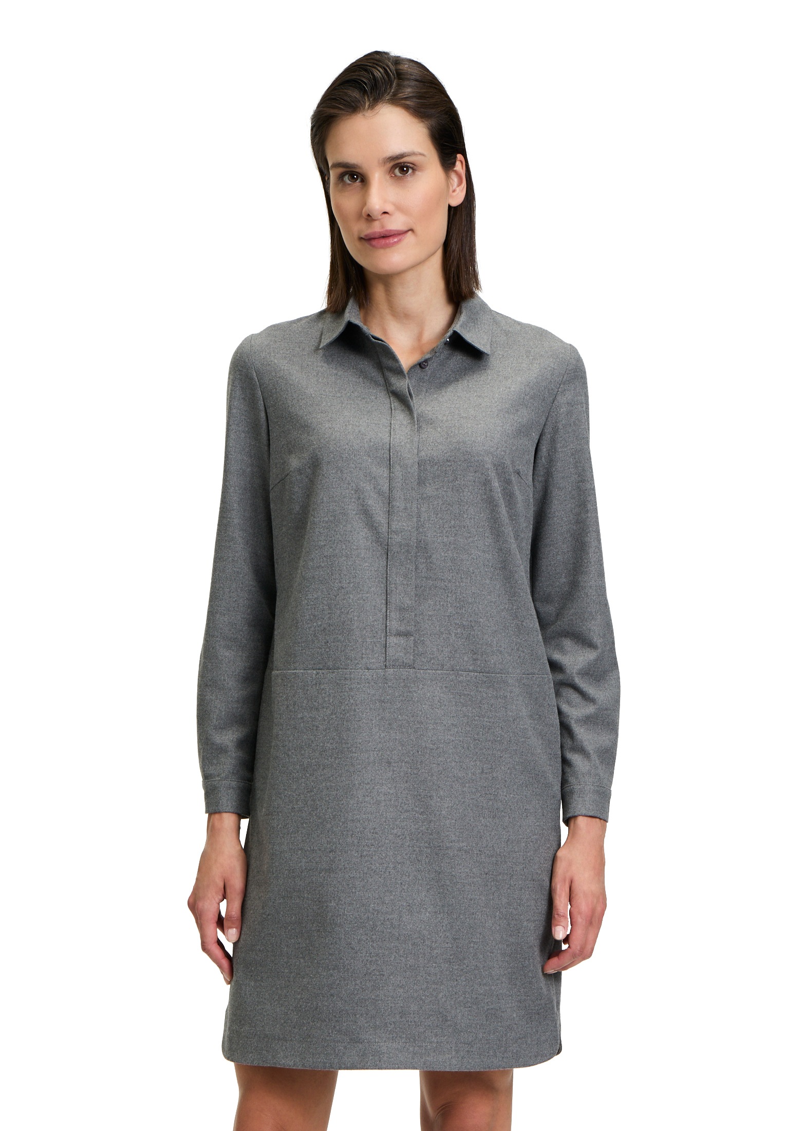Betty Barclay Hemdblusenkleid "Betty Barclay Damen Hemdblusenkleid mit Knop günstig online kaufen