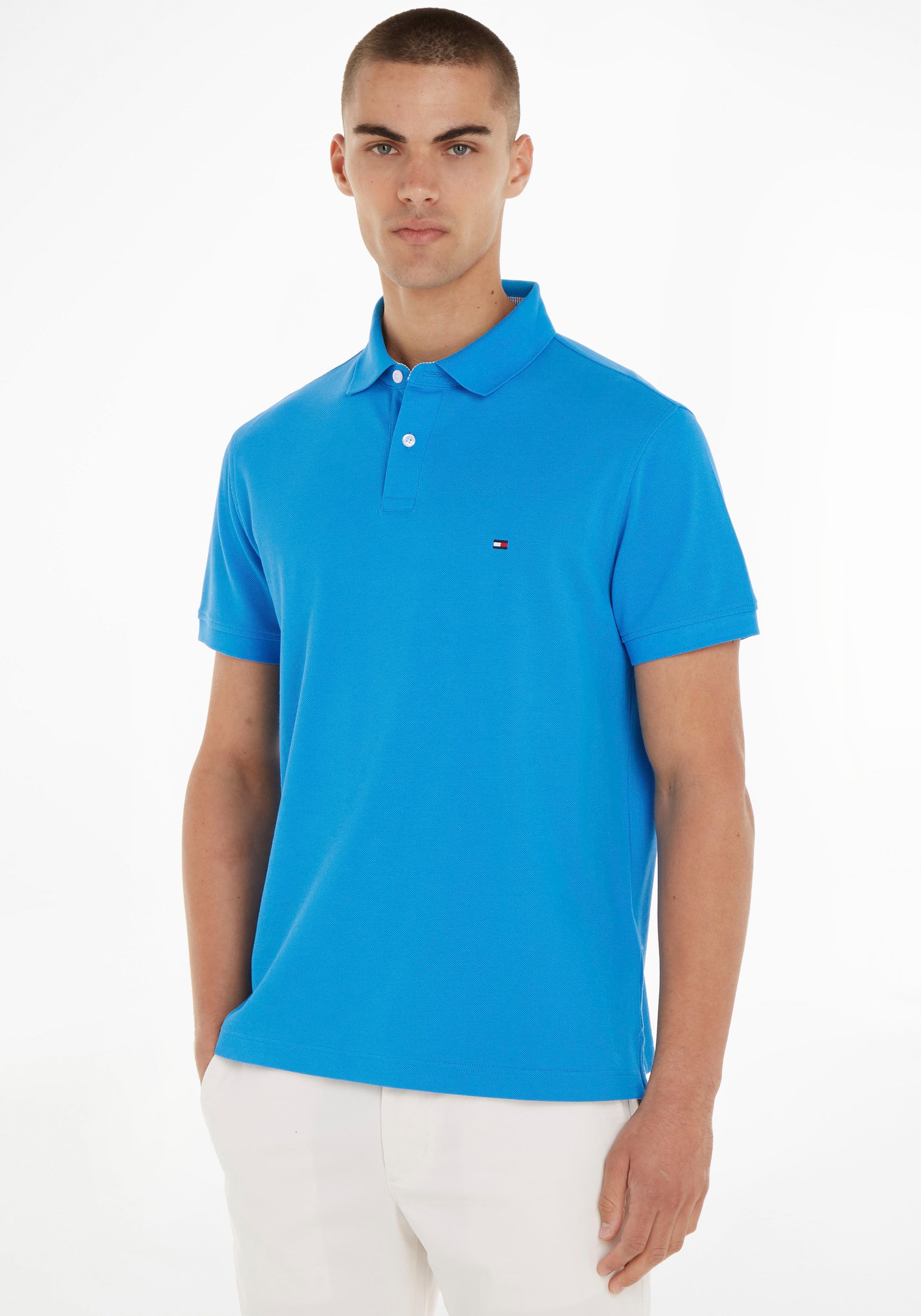 Tommy Hilfiger Poloshirt »1985 REGULAR POLO«, mit Tommy Hilfiger  Kontraststreifen innen am Kragen ▷ für | BAUR