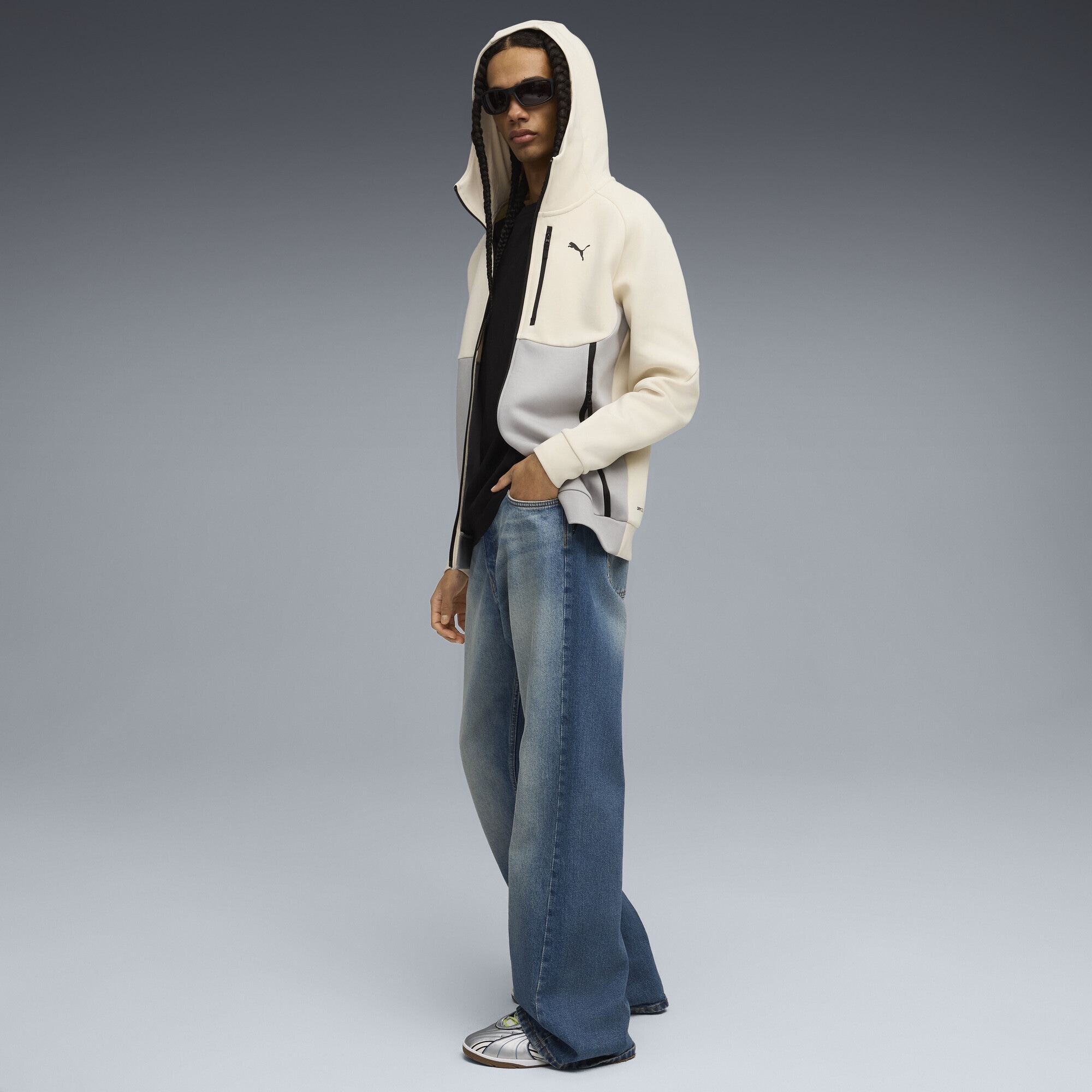 PUMA Sweatjacke »PUMATECH Hoodie mit durchgehendem Reißverschluss Herren«