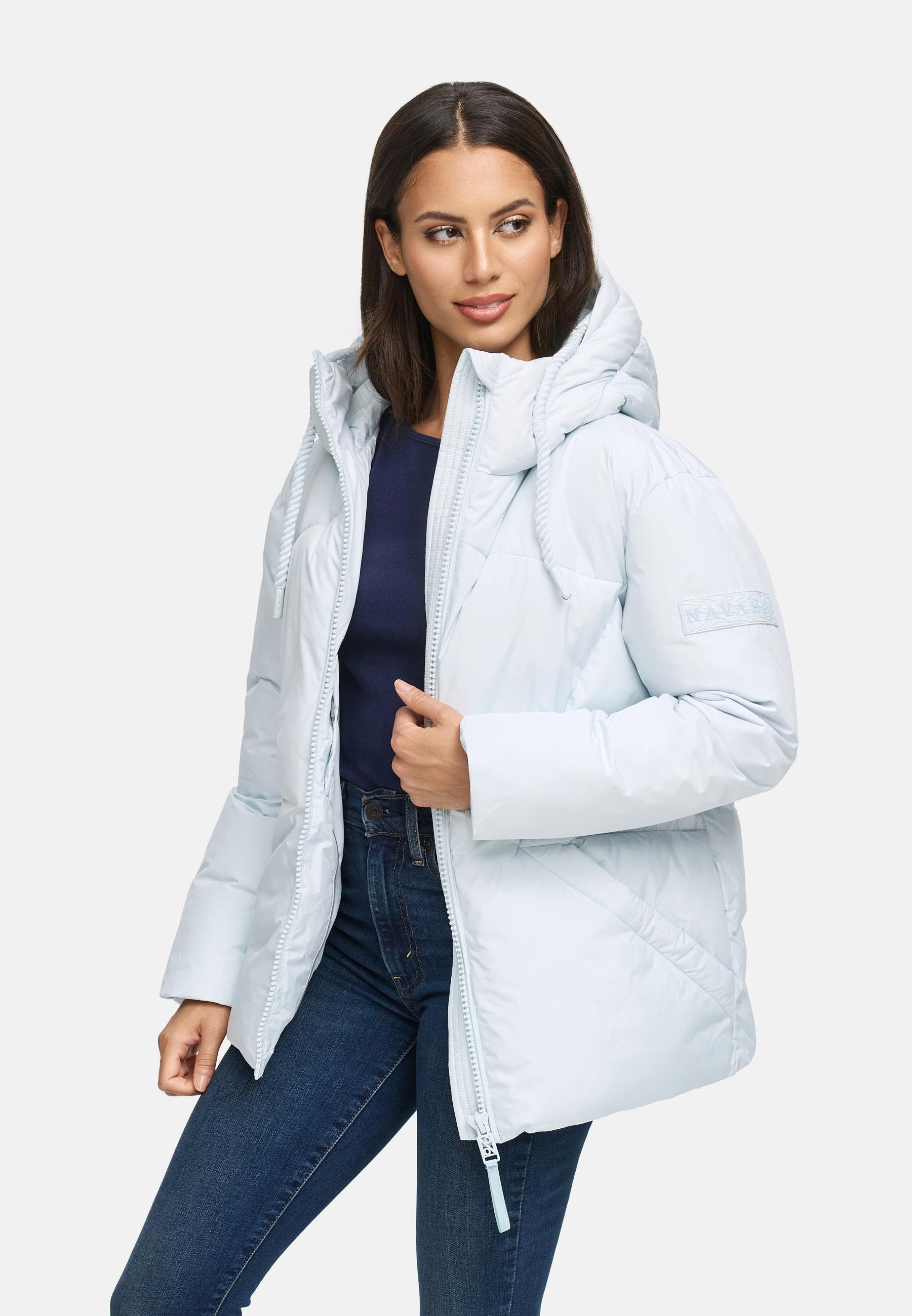Navahoo Steppjacke »Pastellzauber 14«, mit Kapuze, Winterjacke mit Kapuze