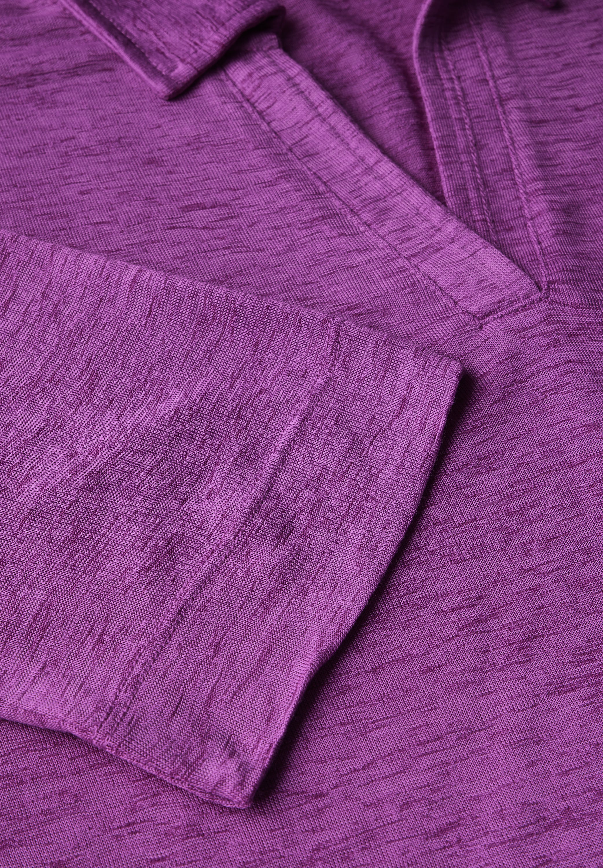 Cecil Poloshirt, aus softem Materialmix