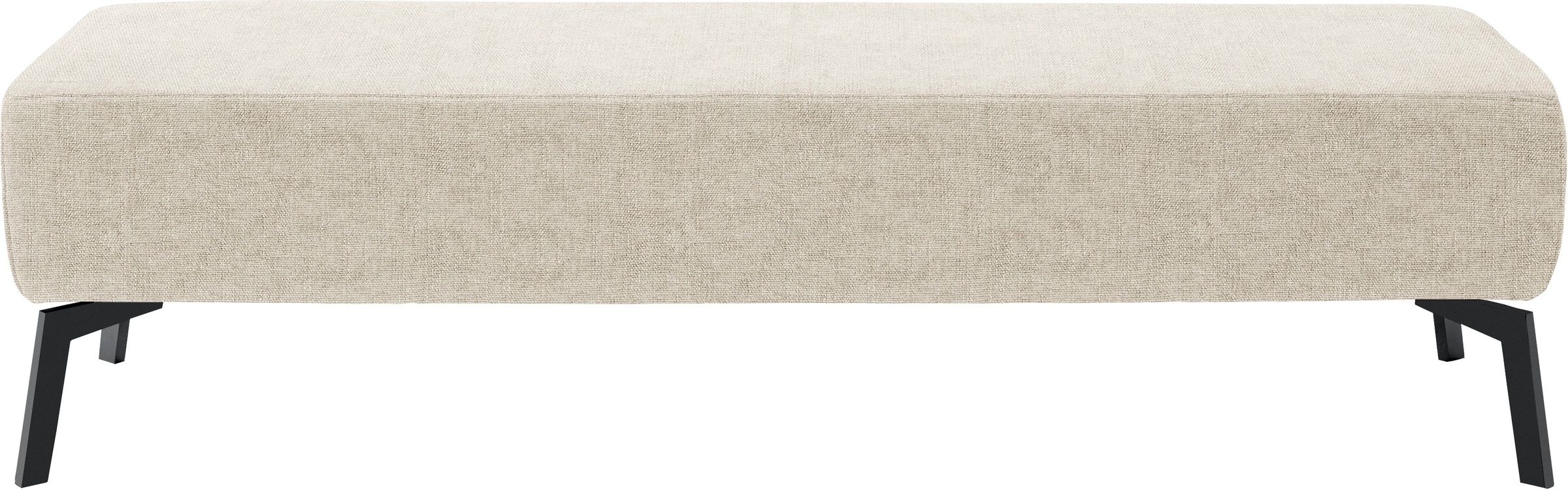 Home affaire Hockerbank »Siva, modern & stylisch, Breite 52 cm« weicher Sitz, freistehend & saugroboterfreundliche Höhe